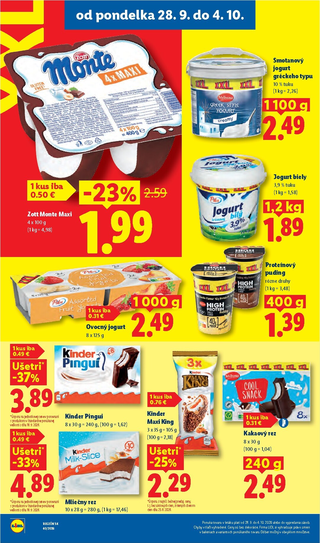 lidl - Nový Lidl leták od pondelka, 28.09.2026 do nedele, 04.10.2026 - page: 28