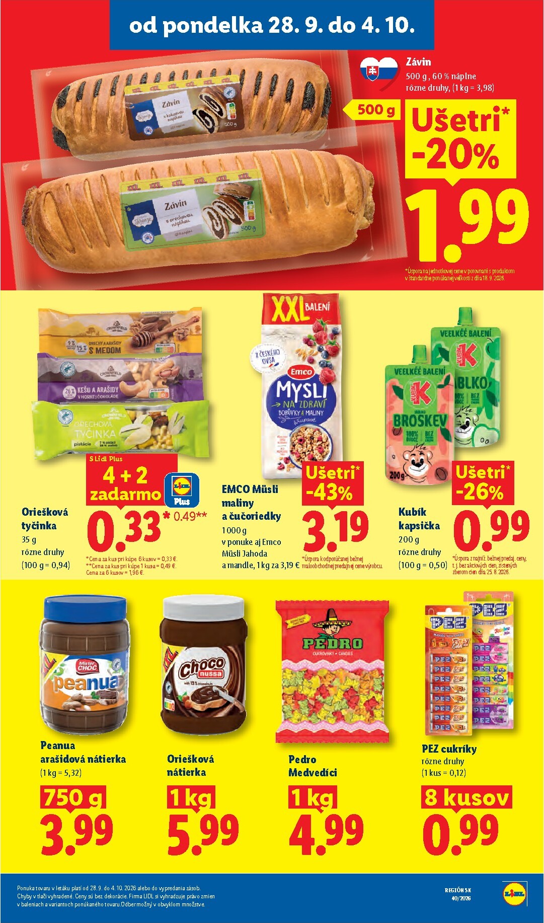 lidl - Nový Lidl leták od pondelka, 28.09.2026 do nedele, 04.10.2026 - page: 31