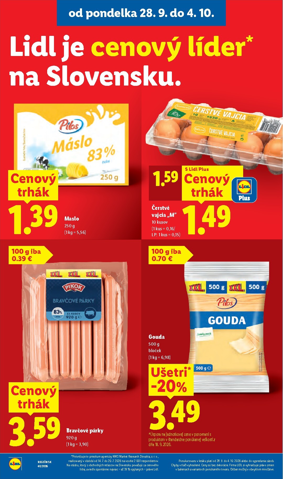 lidl - Nový Lidl leták od pondelka, 28.09.2026 do nedele, 04.10.2026 - page: 20
