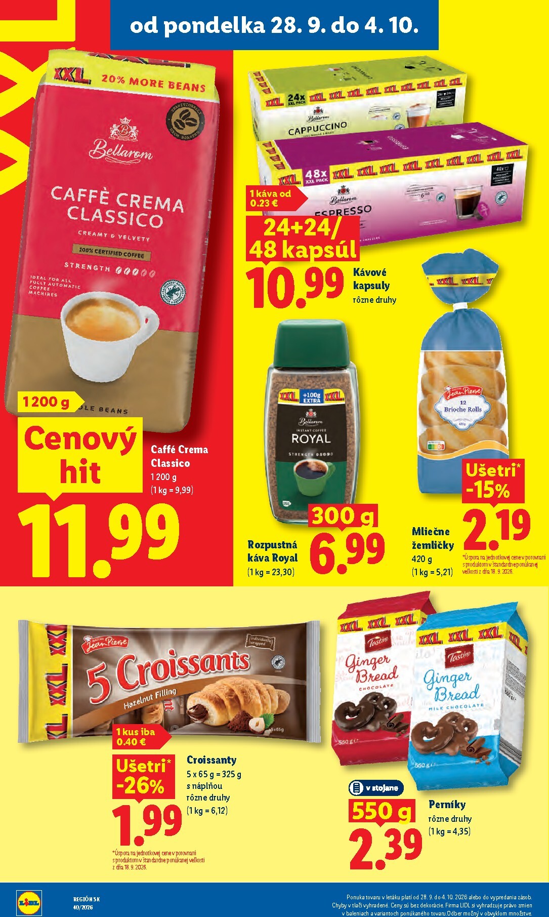 lidl - Nový Lidl leták od pondelka, 28.09.2026 do nedele, 04.10.2026 - page: 34