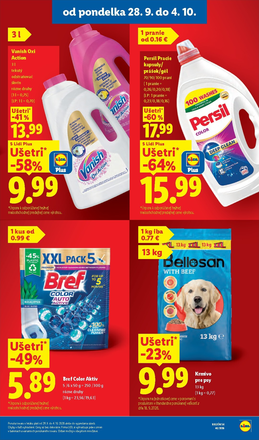 lidl - Nový Lidl leták od pondelka, 28.09.2026 do nedele, 04.10.2026 - page: 23
