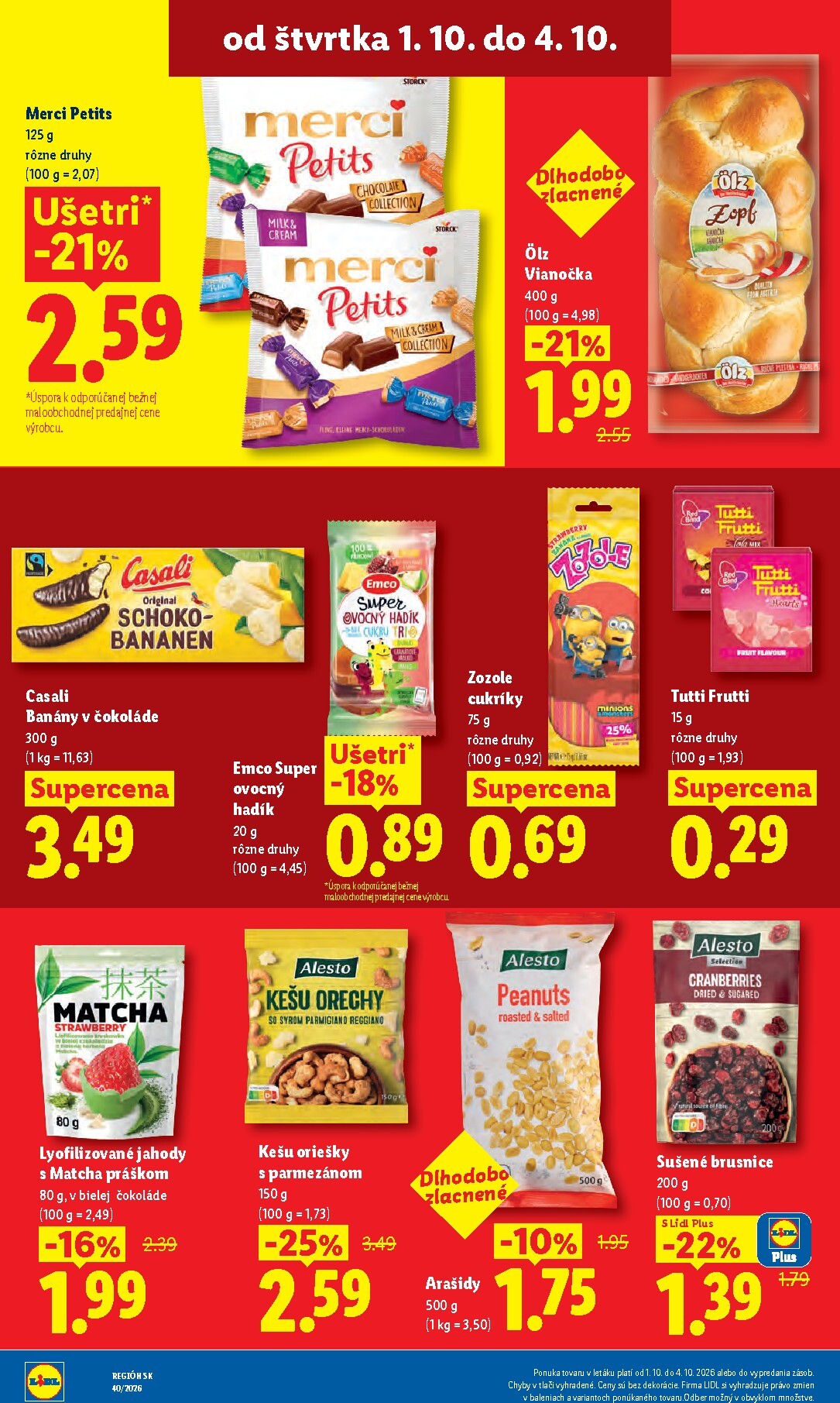 lidl - Nový Lidl leták od pondelka, 28.09.2026 do nedele, 04.10.2026 - page: 77