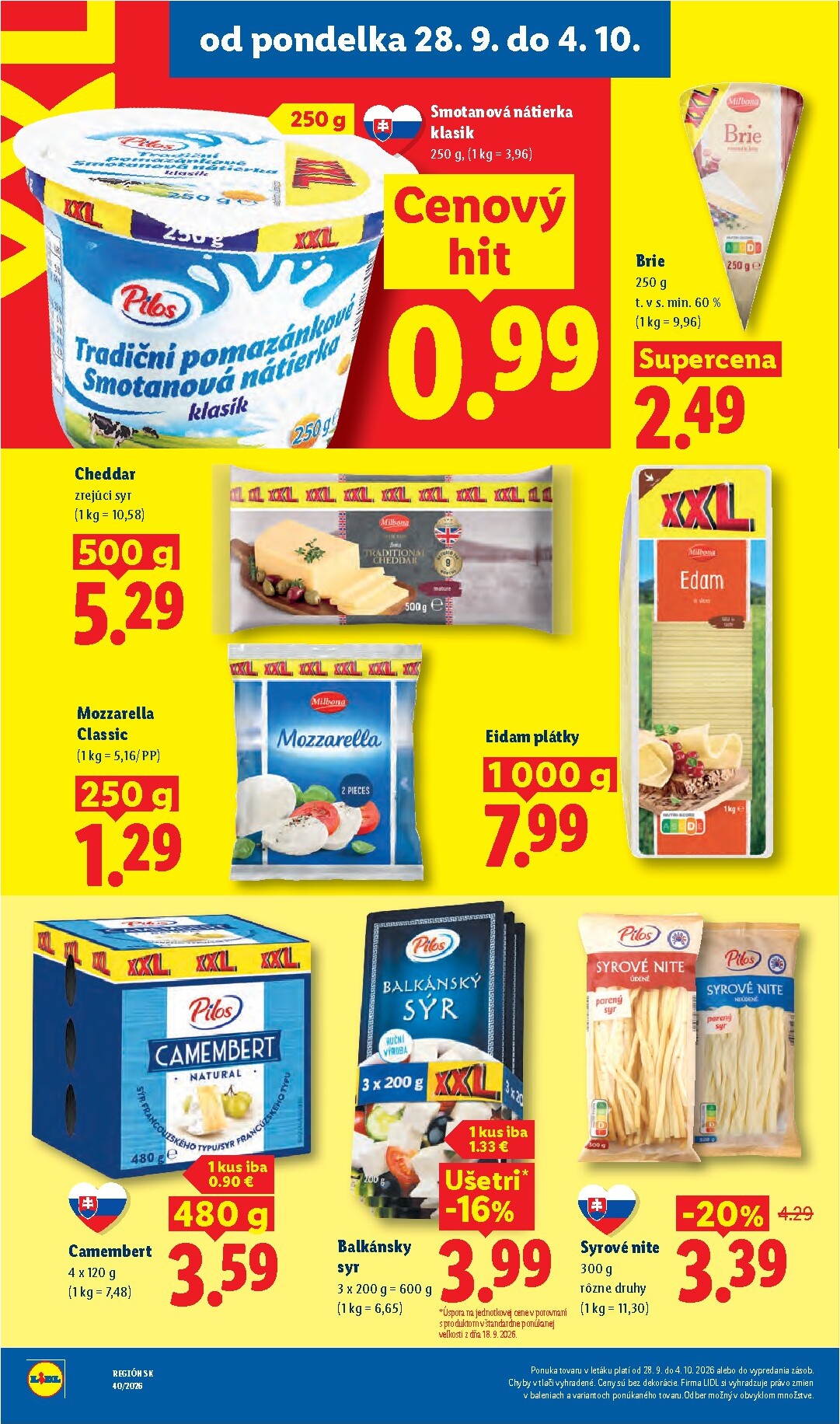 lidl - Nový Lidl leták od pondelka, 28.09.2026 do nedele, 04.10.2026 - page: 26