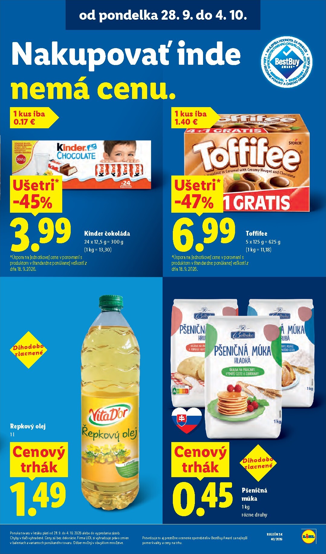 lidl - Nový Lidl leták od pondelka, 28.09.2026 do nedele, 04.10.2026 - page: 21