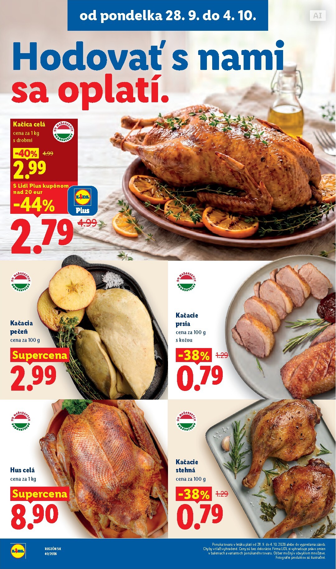 lidl - Nový Lidl leták od pondelka, 28.09.2026 do nedele, 04.10.2026 - page: 16