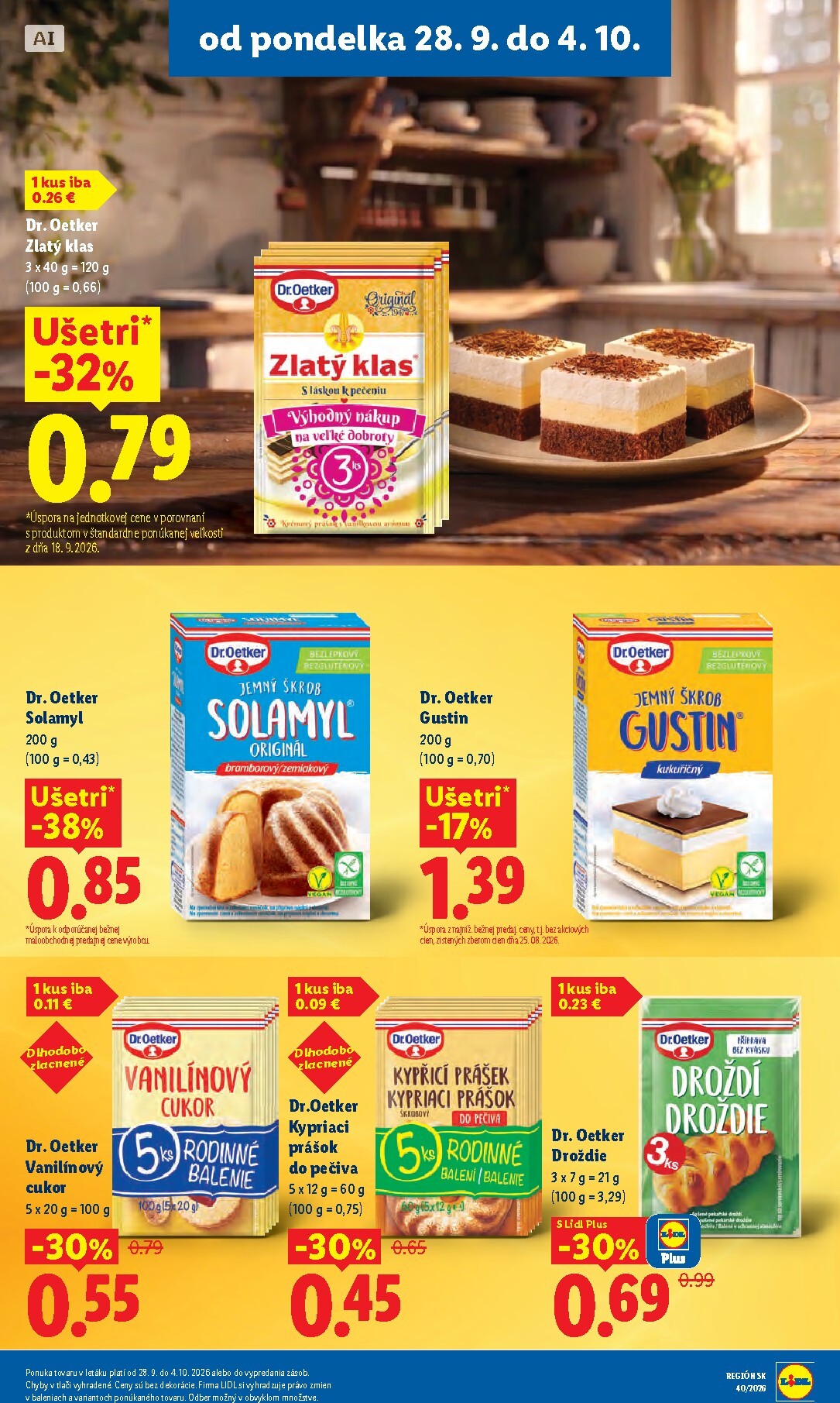 lidl - Nový Lidl leták od pondelka, 28.09.2026 do nedele, 04.10.2026 - page: 43
