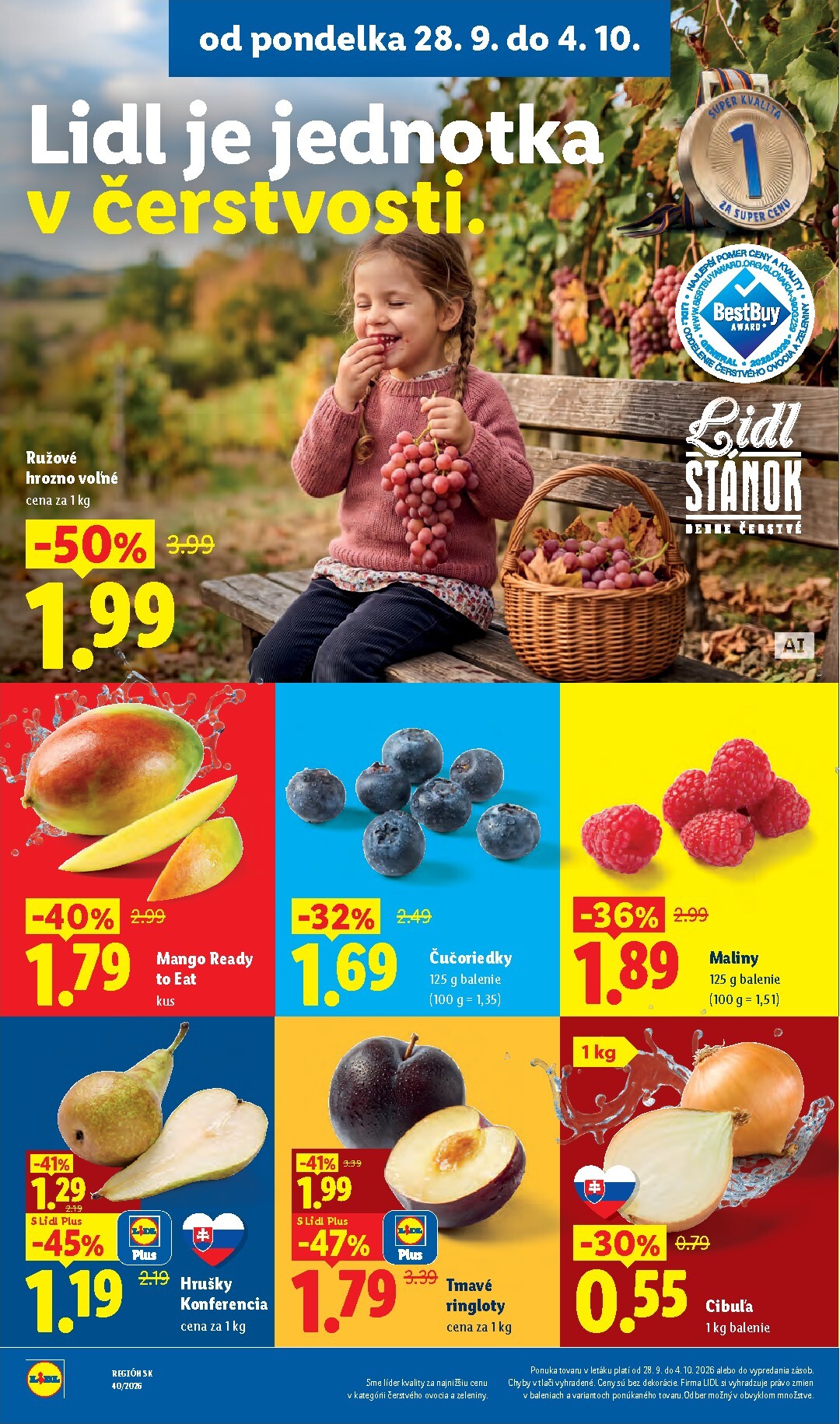 lidl - Nový Lidl leták od pondelka, 28.09.2026 do nedele, 04.10.2026 - page: 12