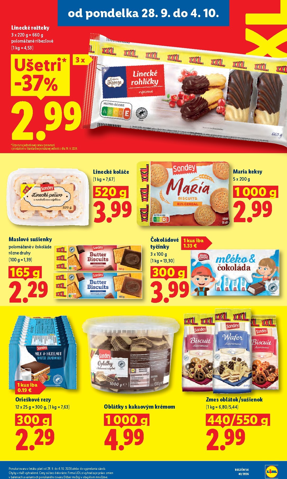lidl - Nový Lidl leták od pondelka, 28.09.2026 do nedele, 04.10.2026 - page: 35