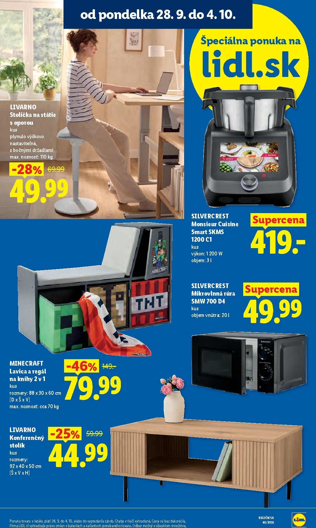 lidl - Nový Lidl leták od pondelka, 28.09.2026 do nedele, 04.10.2026 - page: 10