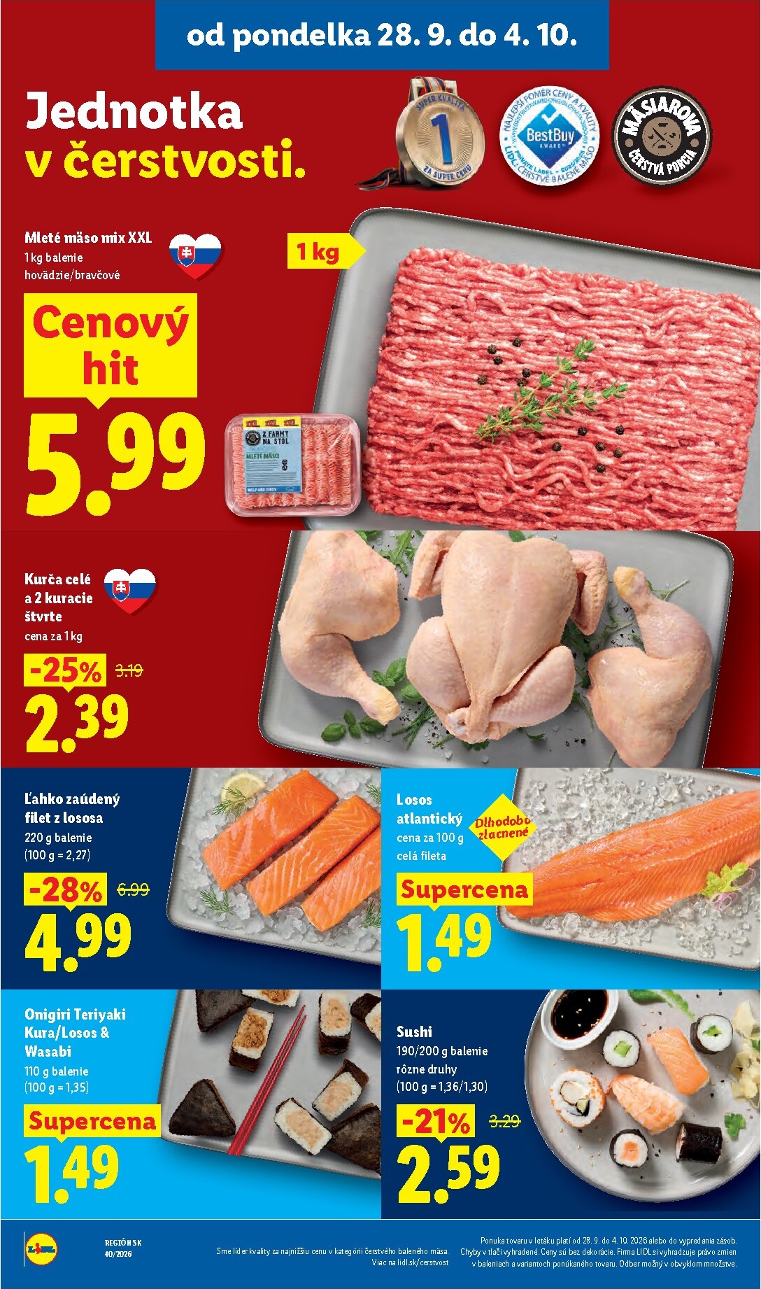 lidl - Nový Lidl leták od pondelka, 28.09.2026 do nedele, 04.10.2026 - page: 14