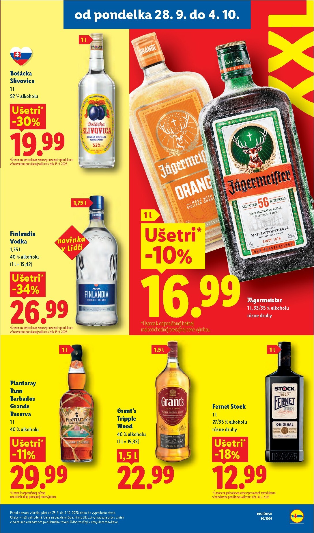 lidl - Nový Lidl leták od pondelka, 28.09.2026 do nedele, 04.10.2026 - page: 38