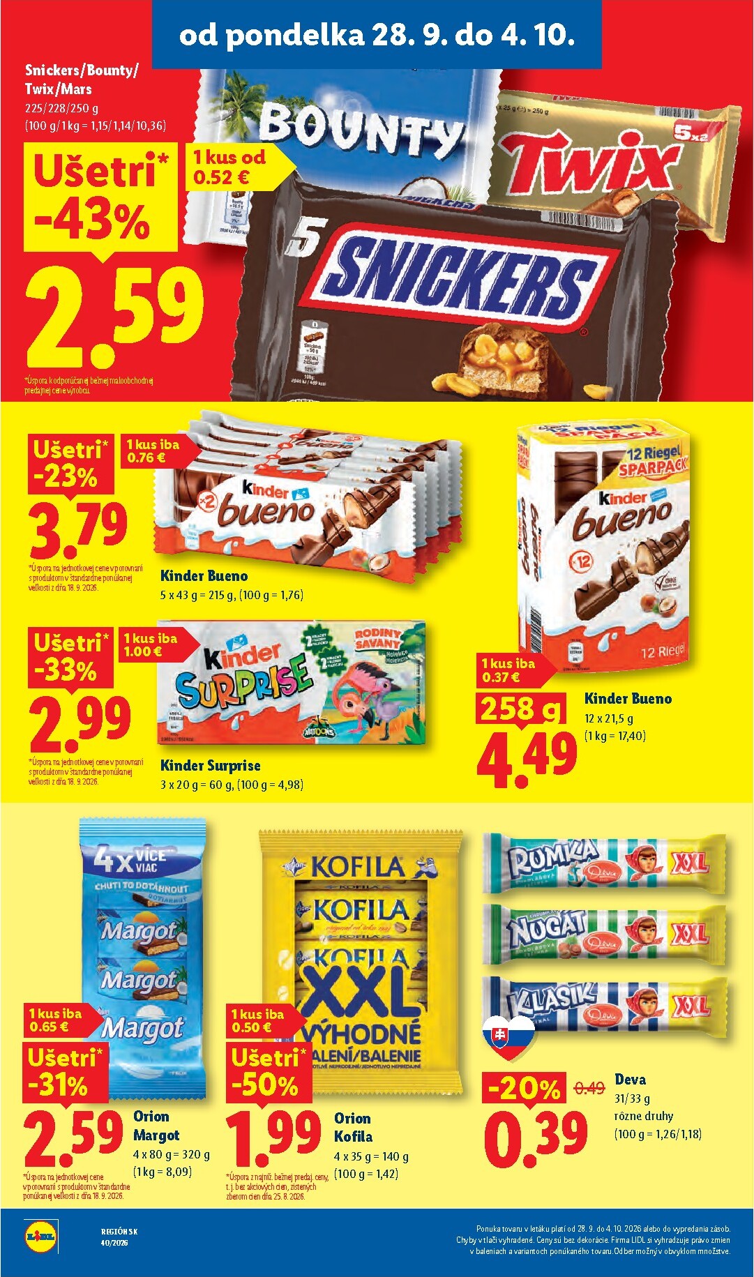 lidl - Nový Lidl leták od pondelka, 28.09.2026 do nedele, 04.10.2026 - page: 30