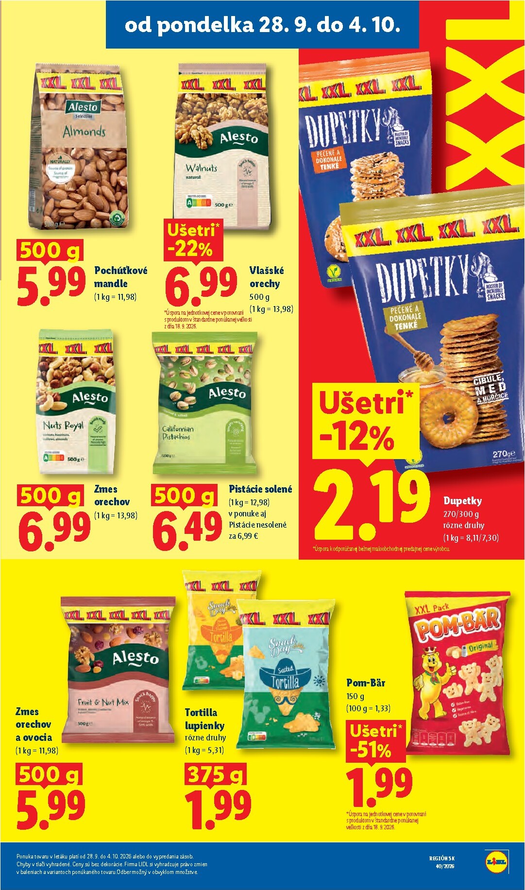 lidl - Nový Lidl leták od pondelka, 28.09.2026 do nedele, 04.10.2026 - page: 33