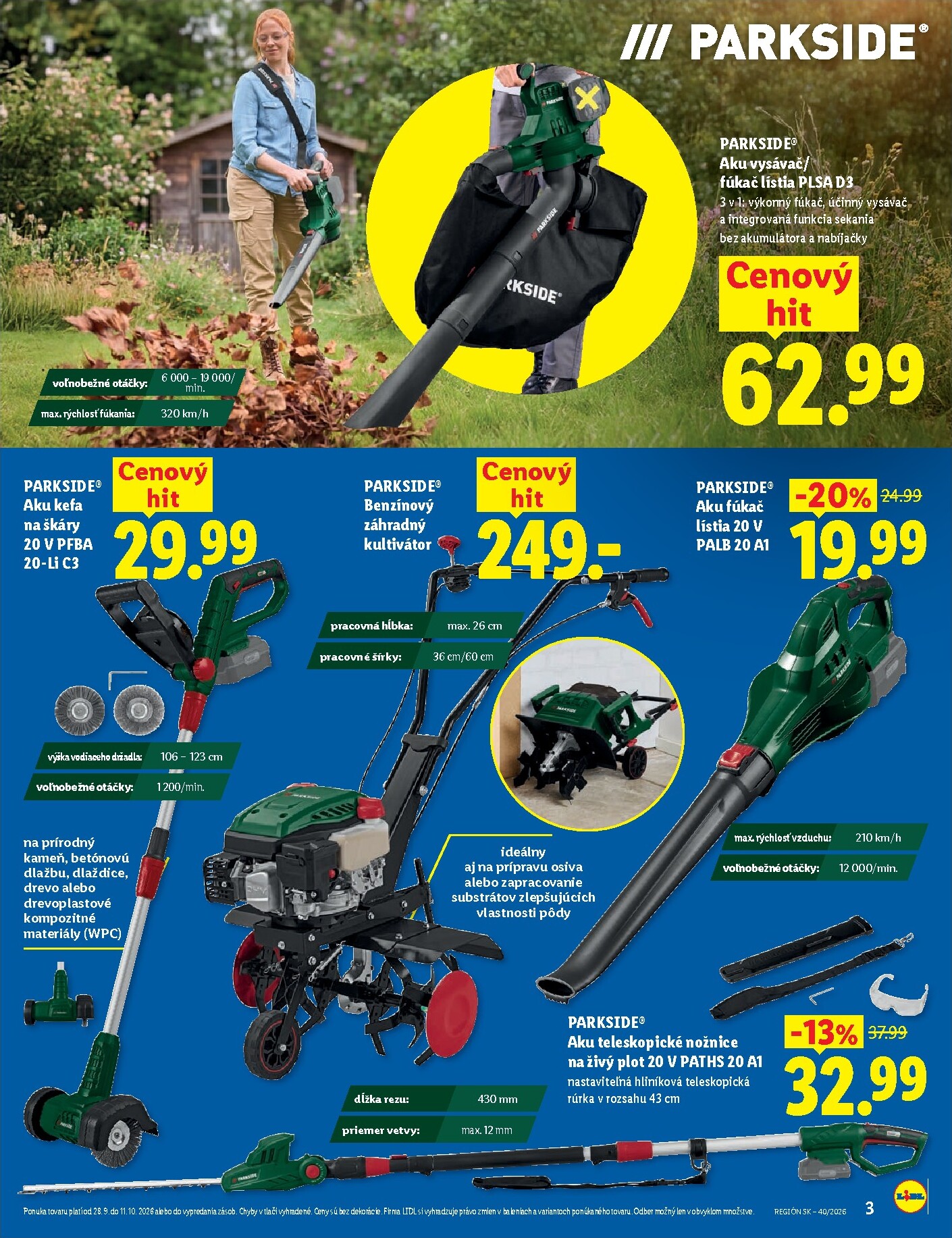 lidl - Aktuálny Lidl - Online magazín leták od pondelka, 28.09.2026 do nedele, 11.10.2026 - page: 3