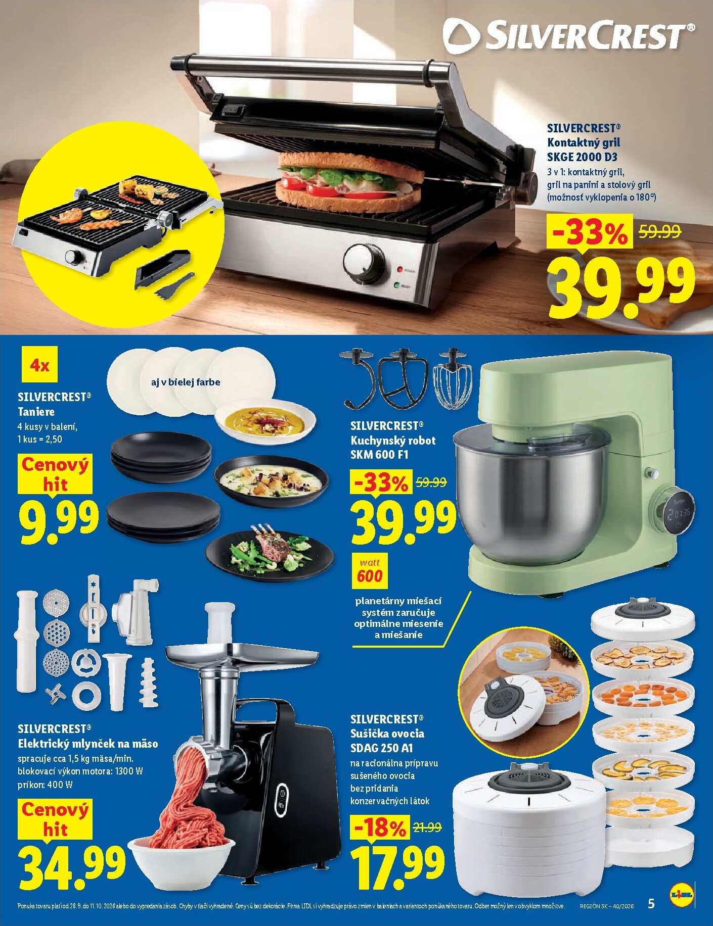 lidl - Aktuálny Lidl - Online magazín leták od pondelka, 28.09.2026 do nedele, 11.10.2026 - page: 5