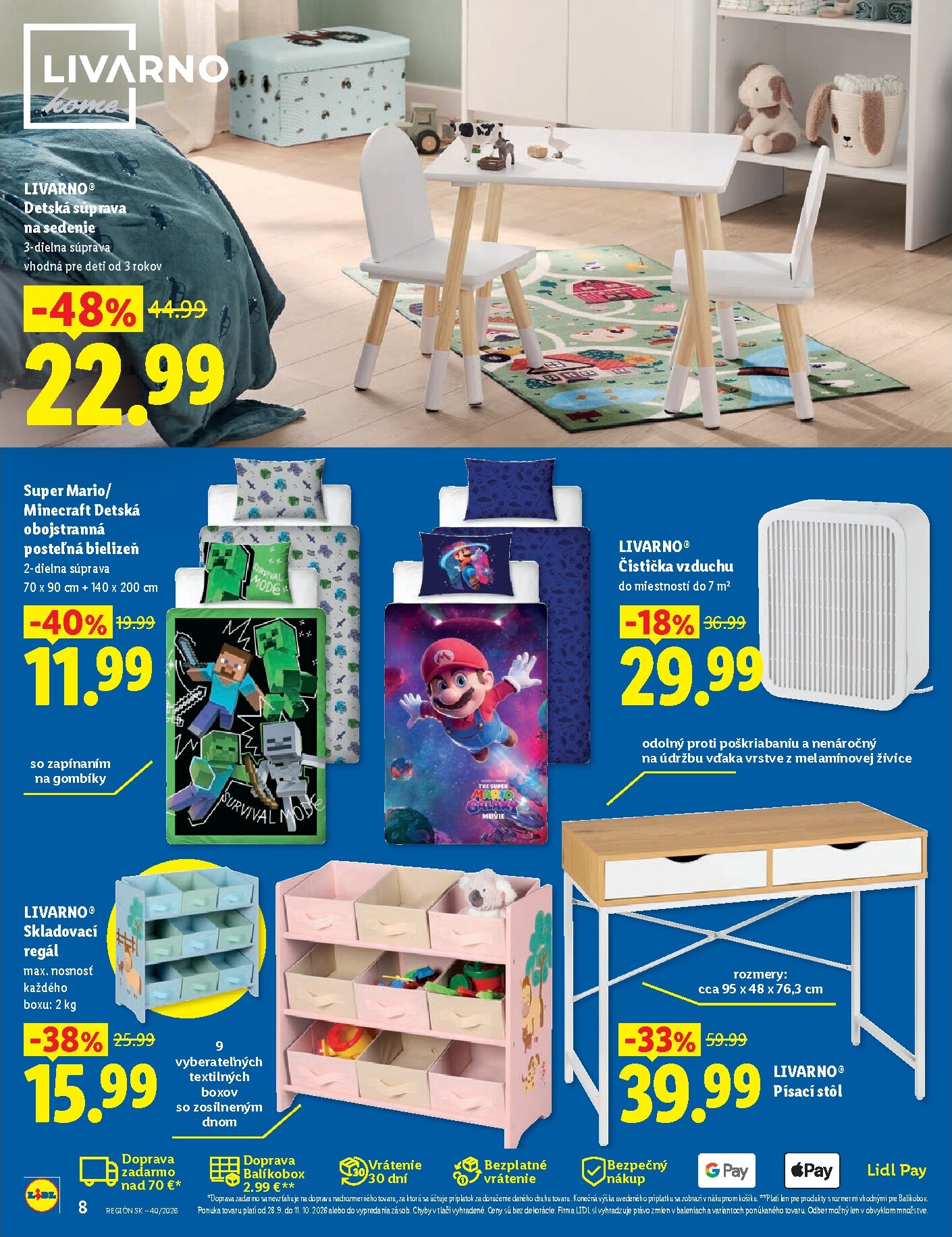 lidl - Aktuálny Lidl - Online magazín leták od pondelka, 28.09.2026 do nedele, 11.10.2026 - page: 8