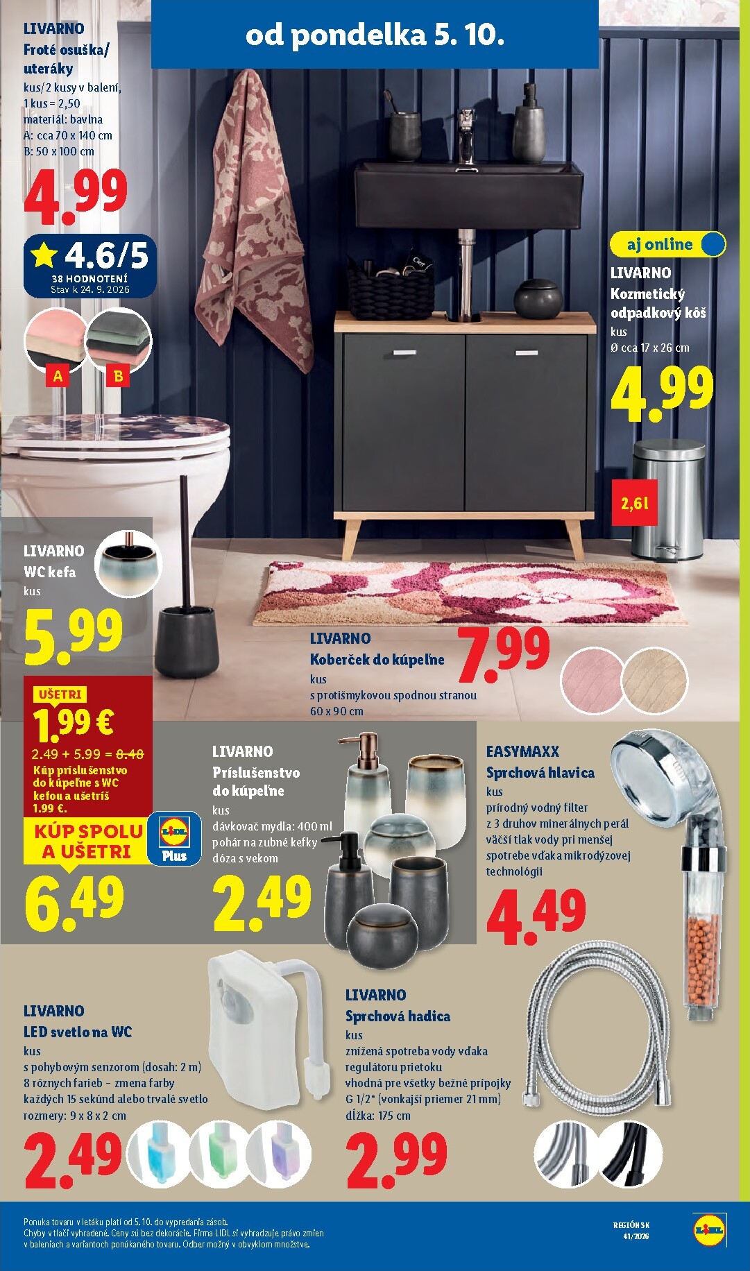 lidl - Nový Lidl leták od pondelka, 05.10.2026 do nedele, 11.10.2026 - page: 53