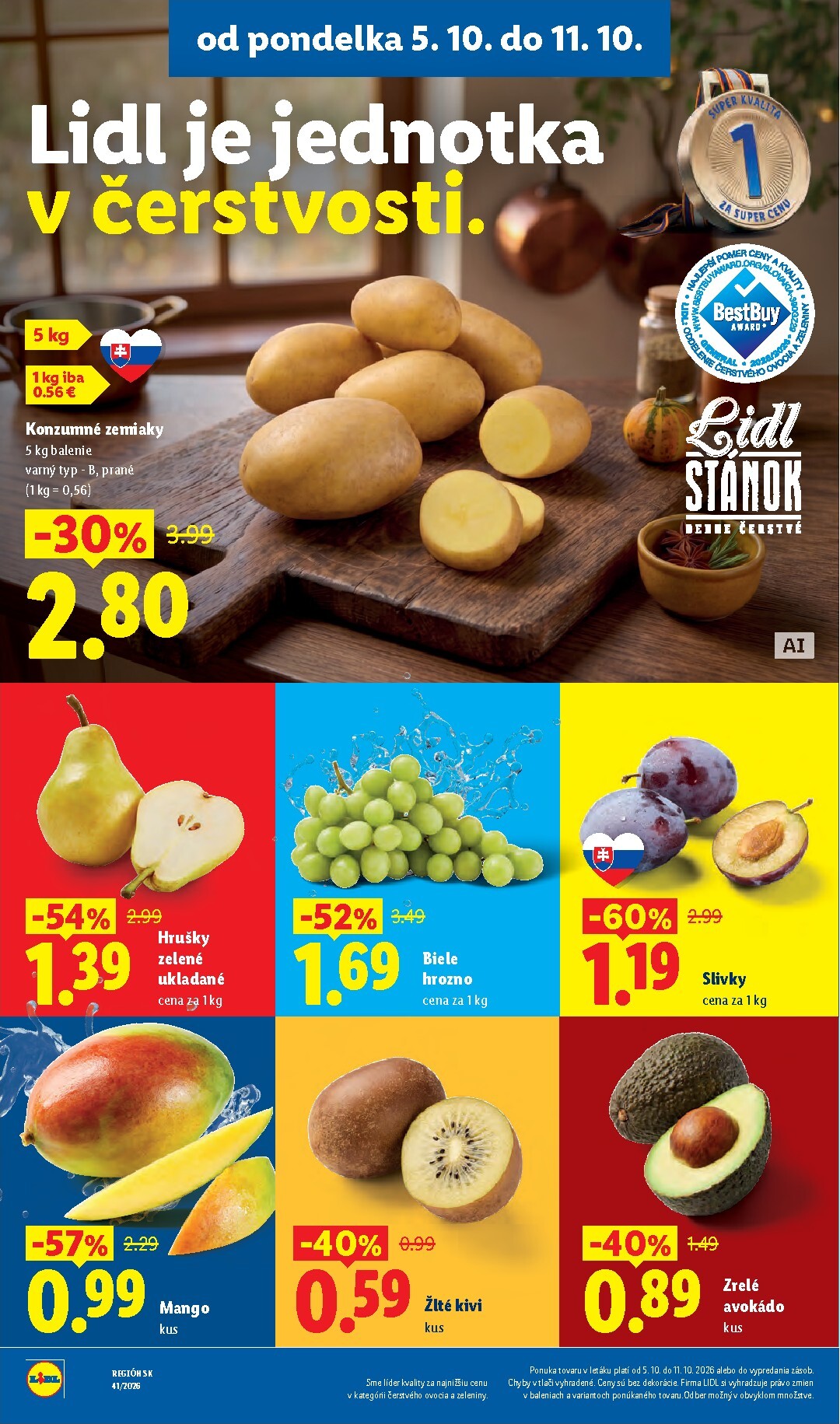 lidl - Nový Lidl leták od pondelka, 05.10.2026 do nedele, 11.10.2026 - page: 12