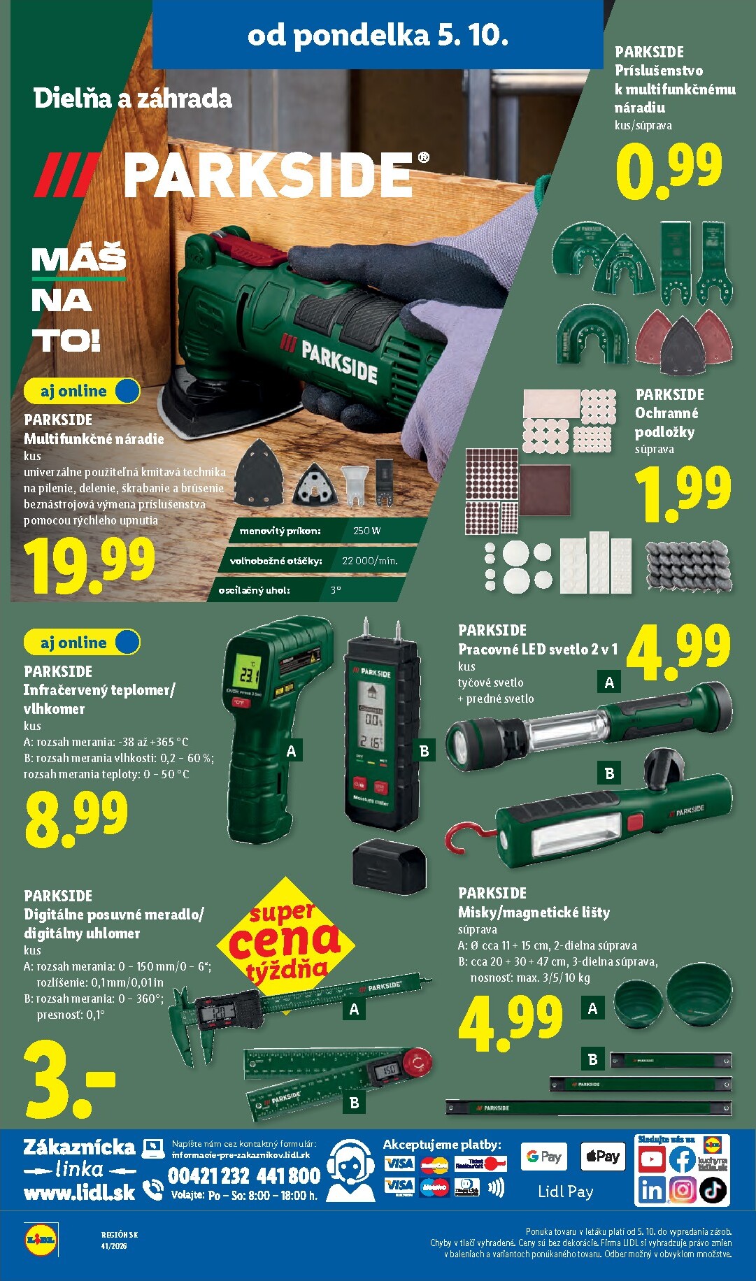 lidl - Nový Lidl leták od pondelka, 05.10.2026 do nedele, 11.10.2026 - page: 56