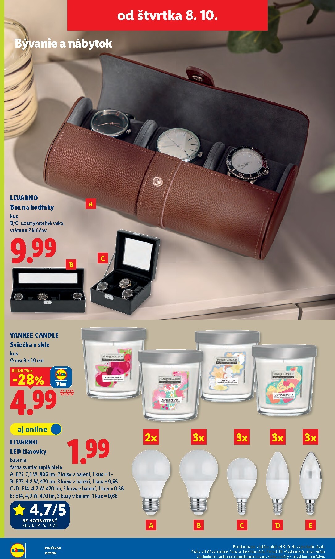 lidl - Nový Lidl leták od pondelka, 05.10.2026 do nedele, 11.10.2026 - page: 80