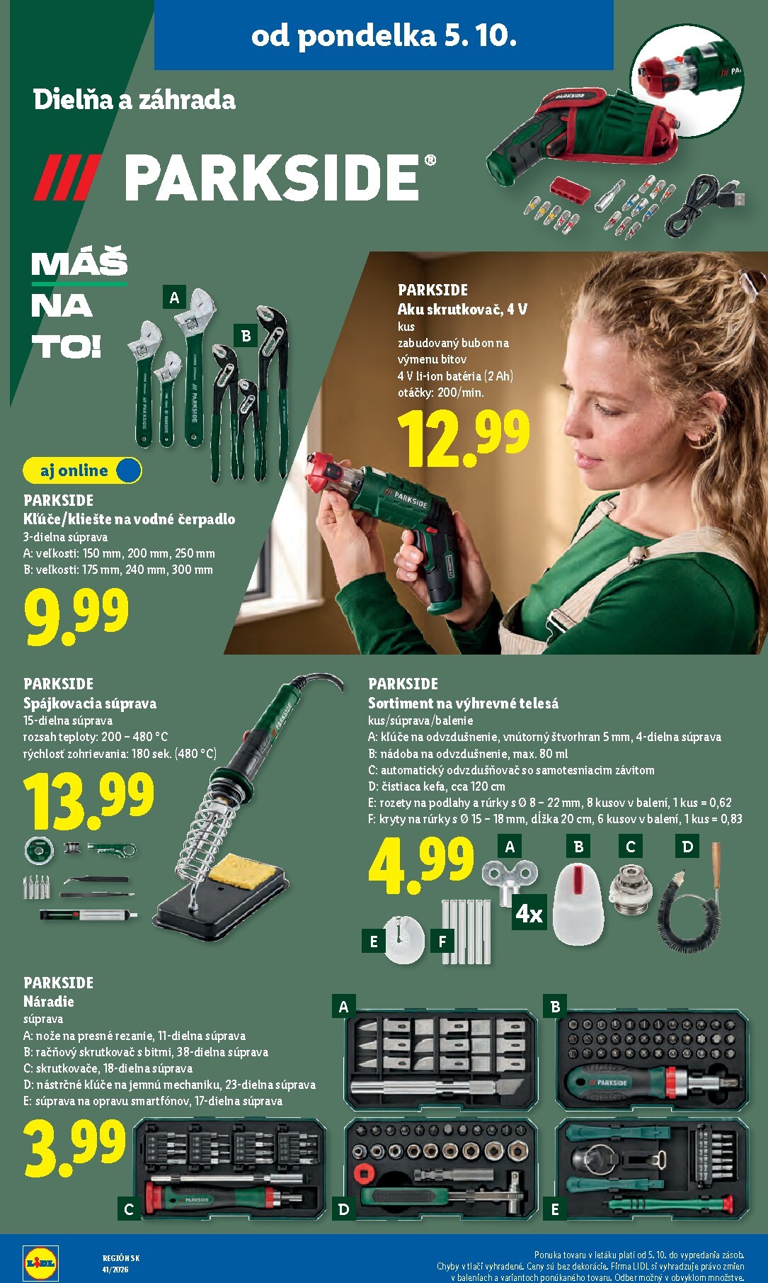 lidl - Nový Lidl leták od pondelka, 05.10.2026 do nedele, 11.10.2026 - page: 58