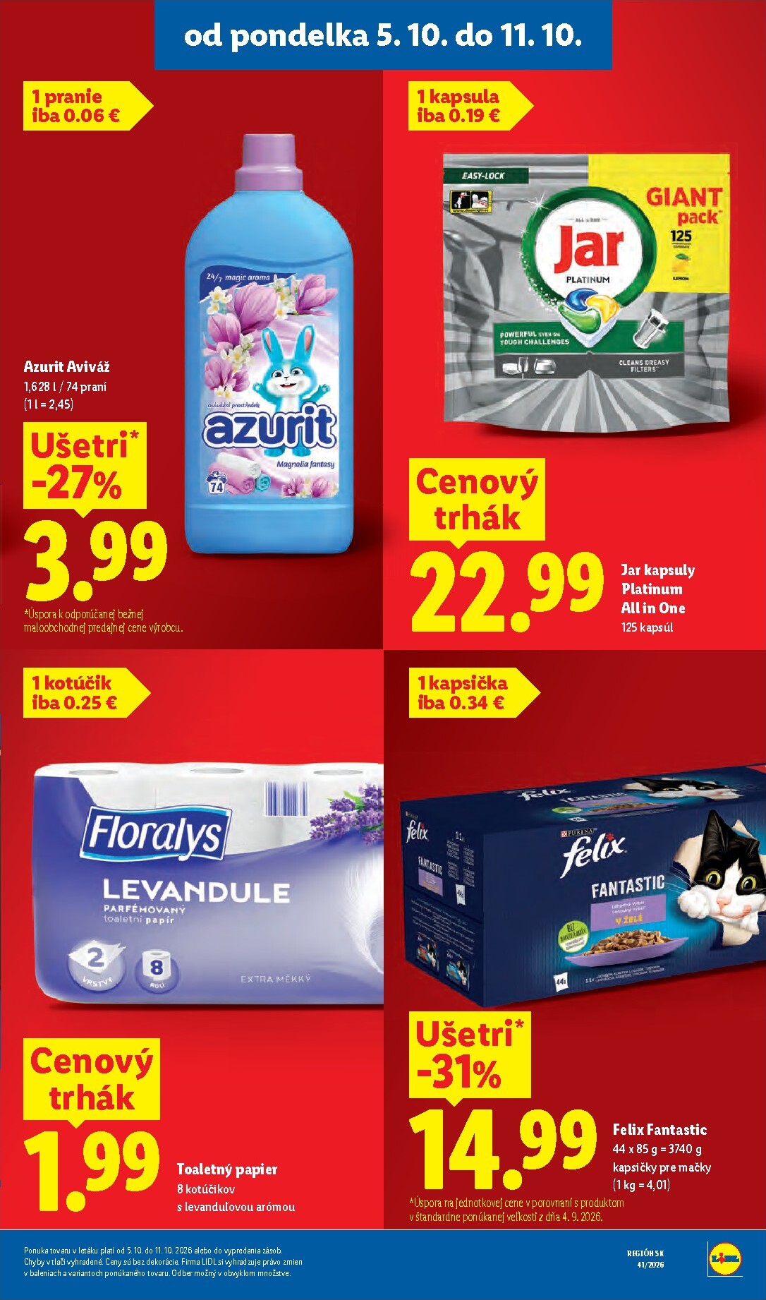 lidl - Nový Lidl leták od pondelka, 05.10.2026 do nedele, 11.10.2026 - page: 21