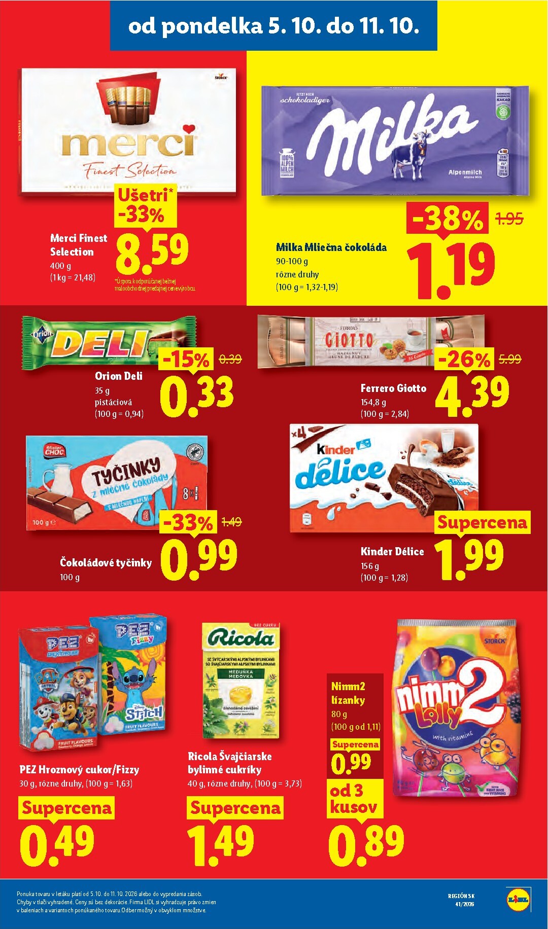 lidl - Nový Lidl leták od pondelka, 05.10.2026 do nedele, 11.10.2026 - page: 37