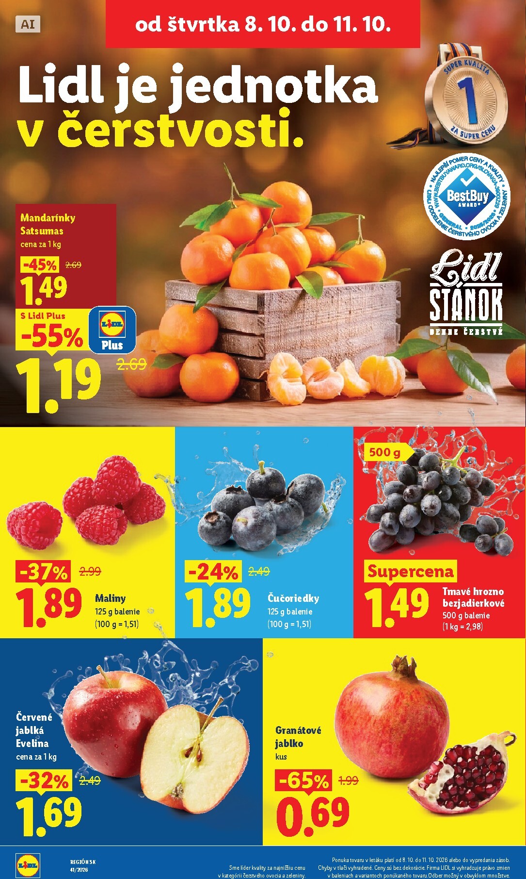 lidl - Aktuálny Lidl leták od pondelka, 05.10.2026 do nedele, 11.10.2026 - page: 66