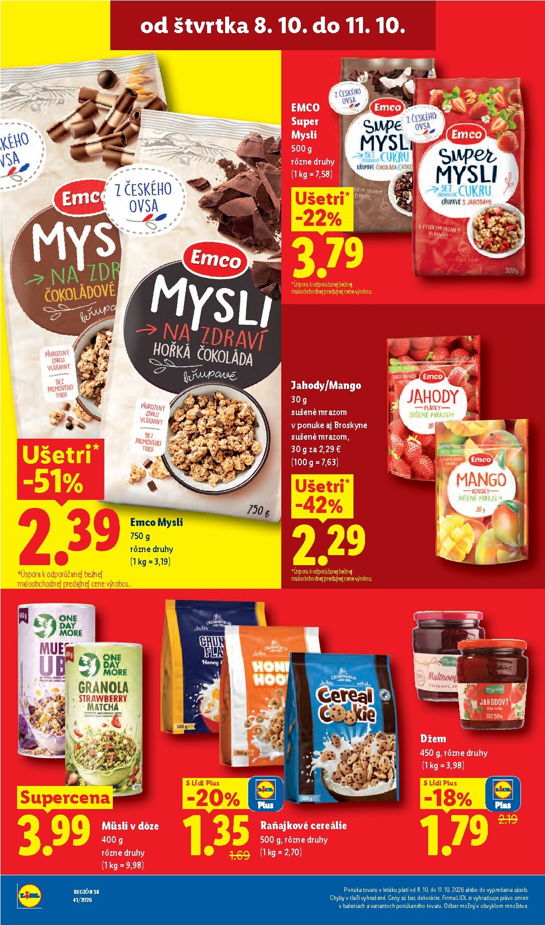lidl - Aktuálny Lidl leták od pondelka, 05.10.2026 do nedele, 11.10.2026 - page: 71