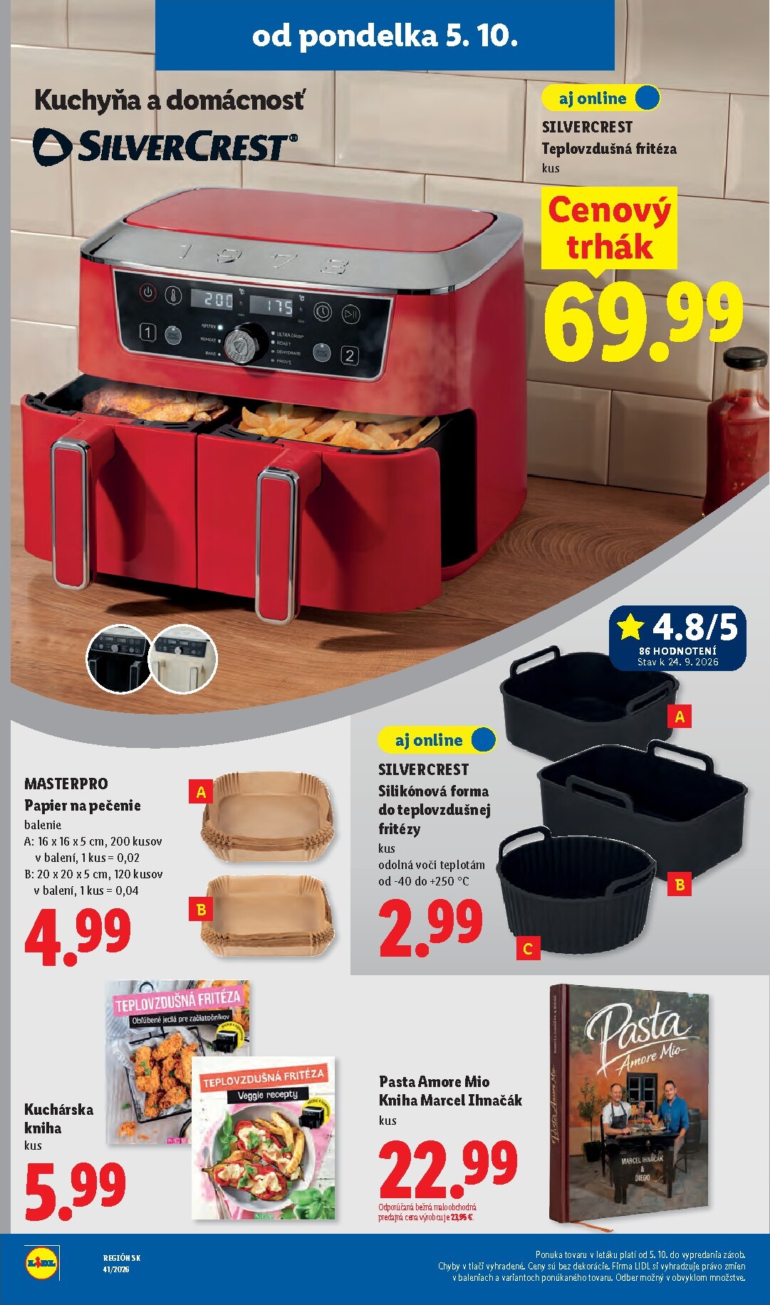 lidl - Aktuálny Lidl leták od pondelka, 05.10.2026 do nedele, 11.10.2026 - page: 52