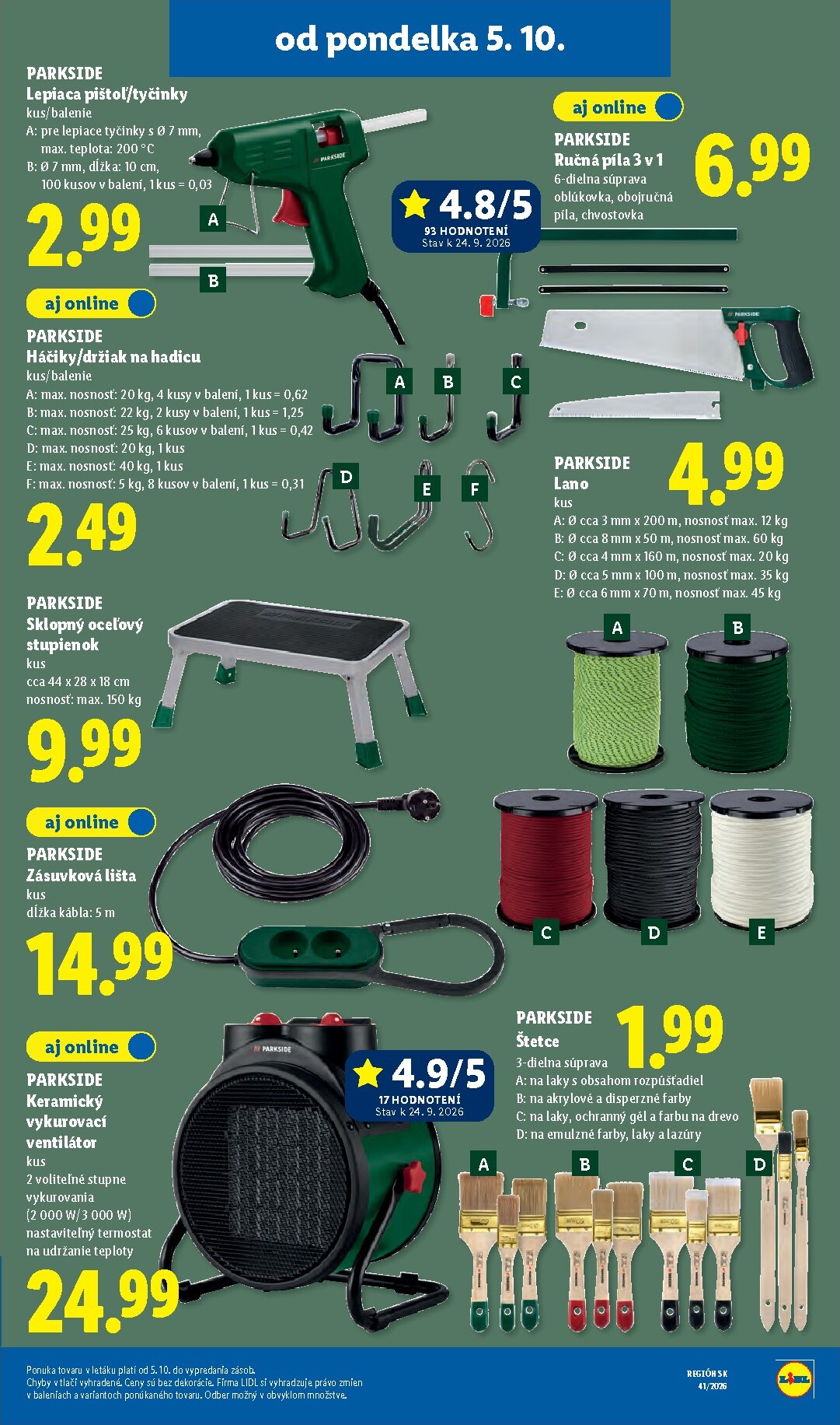 lidl - Aktuálny Lidl leták od pondelka, 05.10.2026 do nedele, 11.10.2026 - page: 59