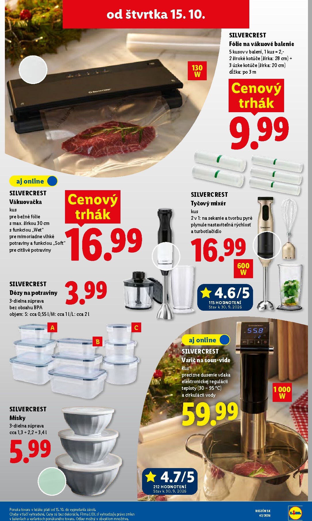 lidl - Nový Lidl leták od pondelka, 12.10.2026 do nedele, 18.10.2026 - page: 113