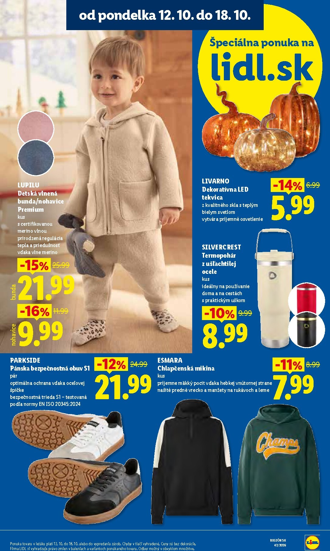 lidl - Nový Lidl leták od pondelka, 12.10.2026 do nedele, 18.10.2026 - page: 9