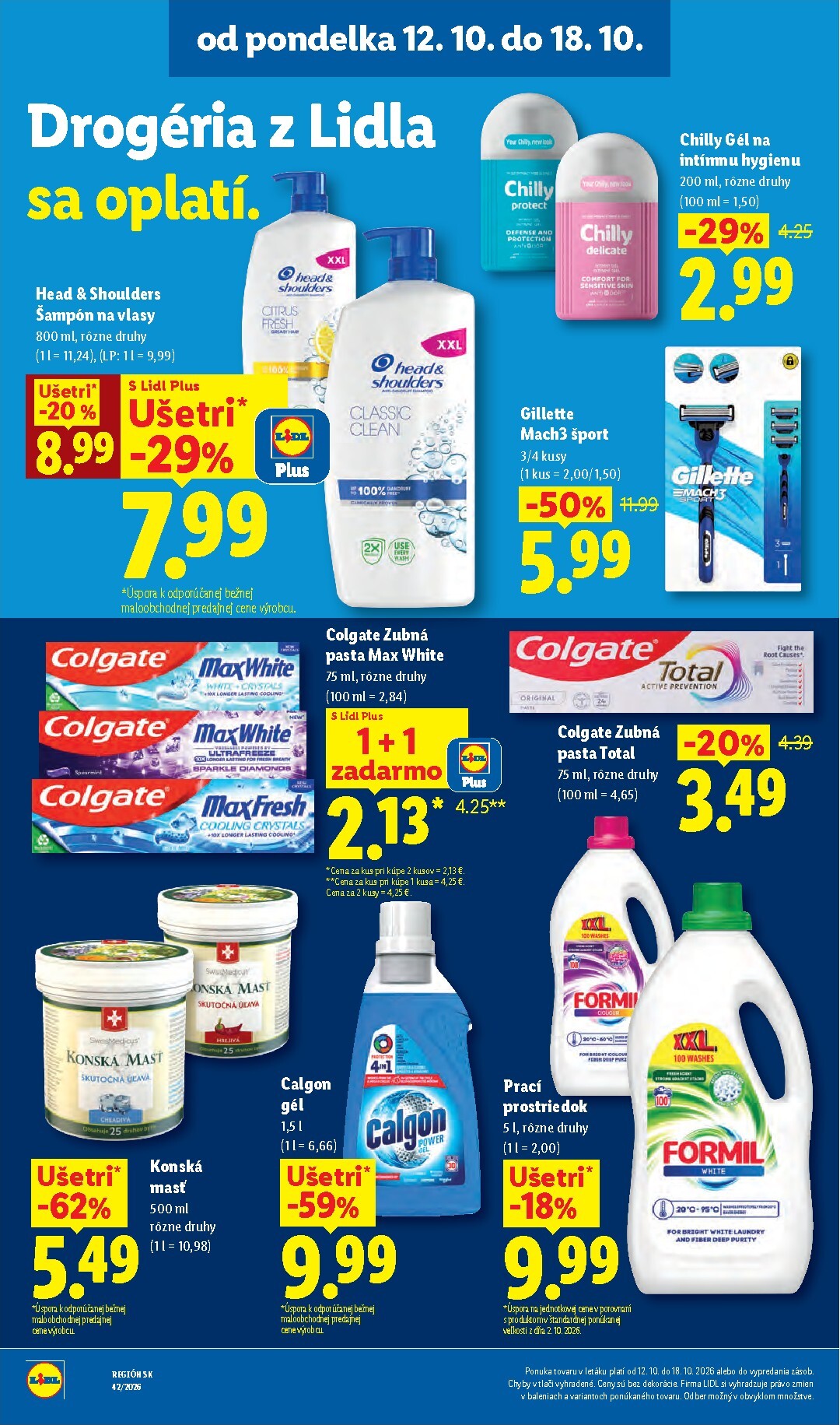 lidl - Nový Lidl leták od pondelka, 12.10.2026 do nedele, 18.10.2026 - page: 60