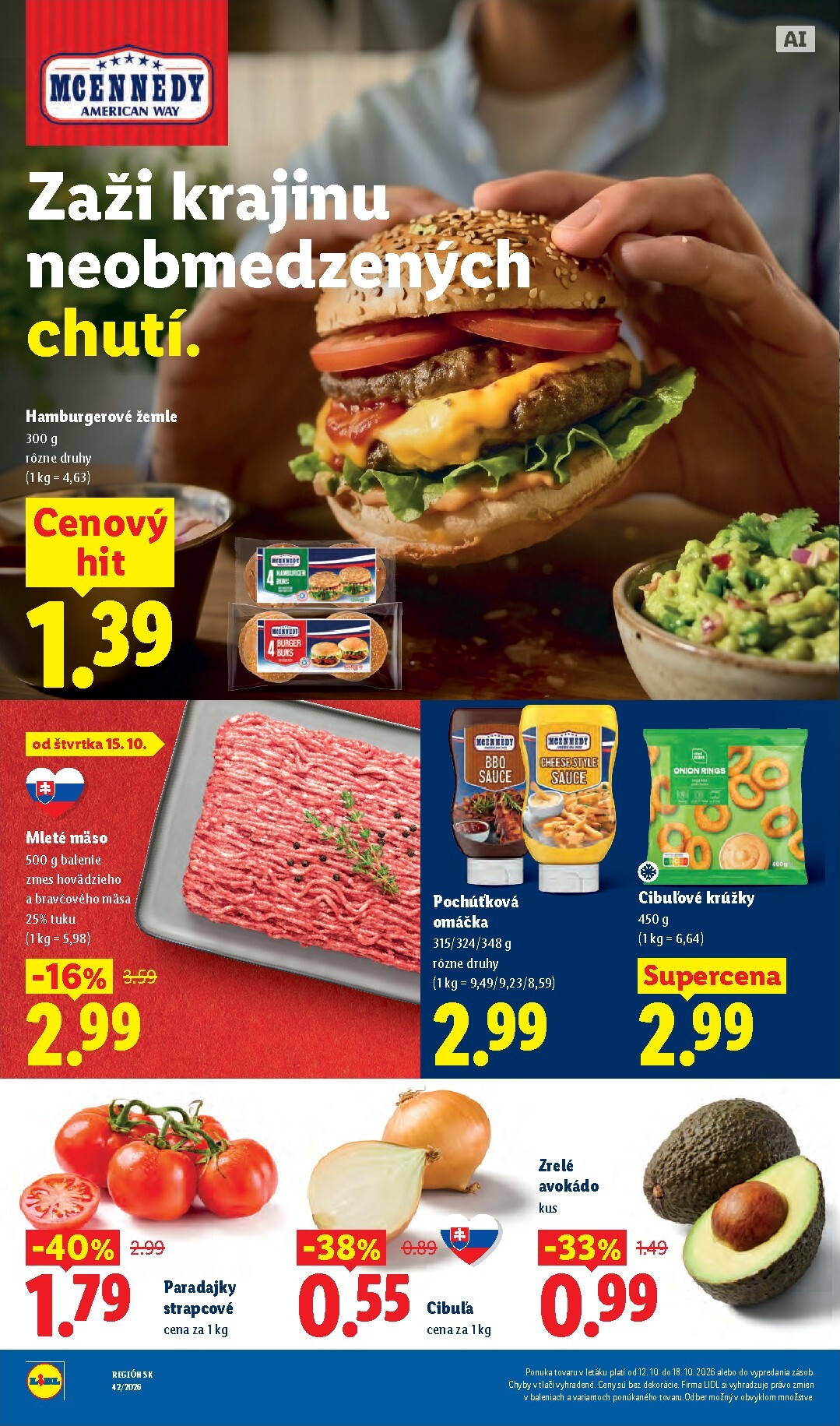 lidl - Nový Lidl leták od pondelka, 12.10.2026 do nedele, 18.10.2026 - page: 22