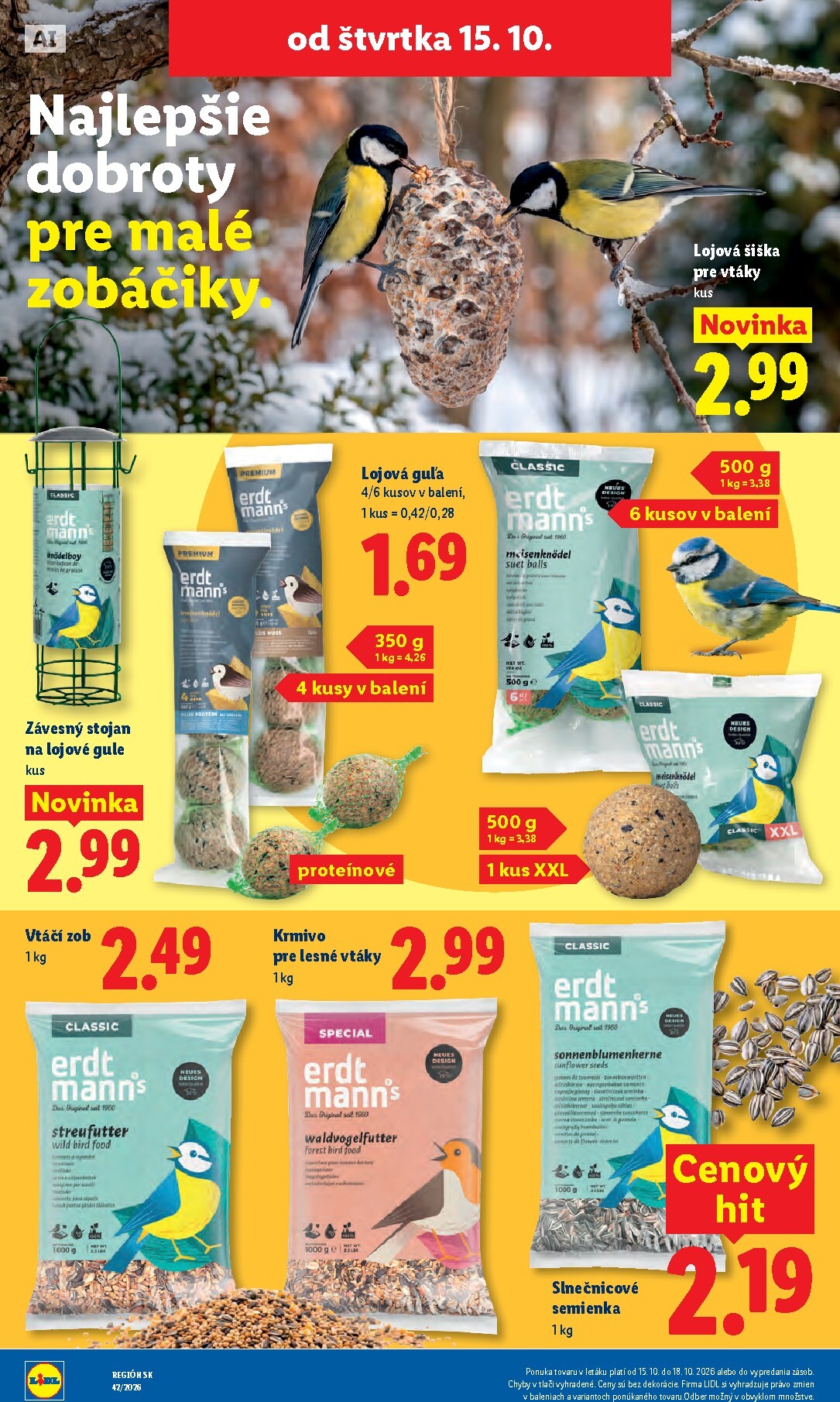lidl - Nový Lidl leták od pondelka, 12.10.2026 do nedele, 18.10.2026 - page: 109