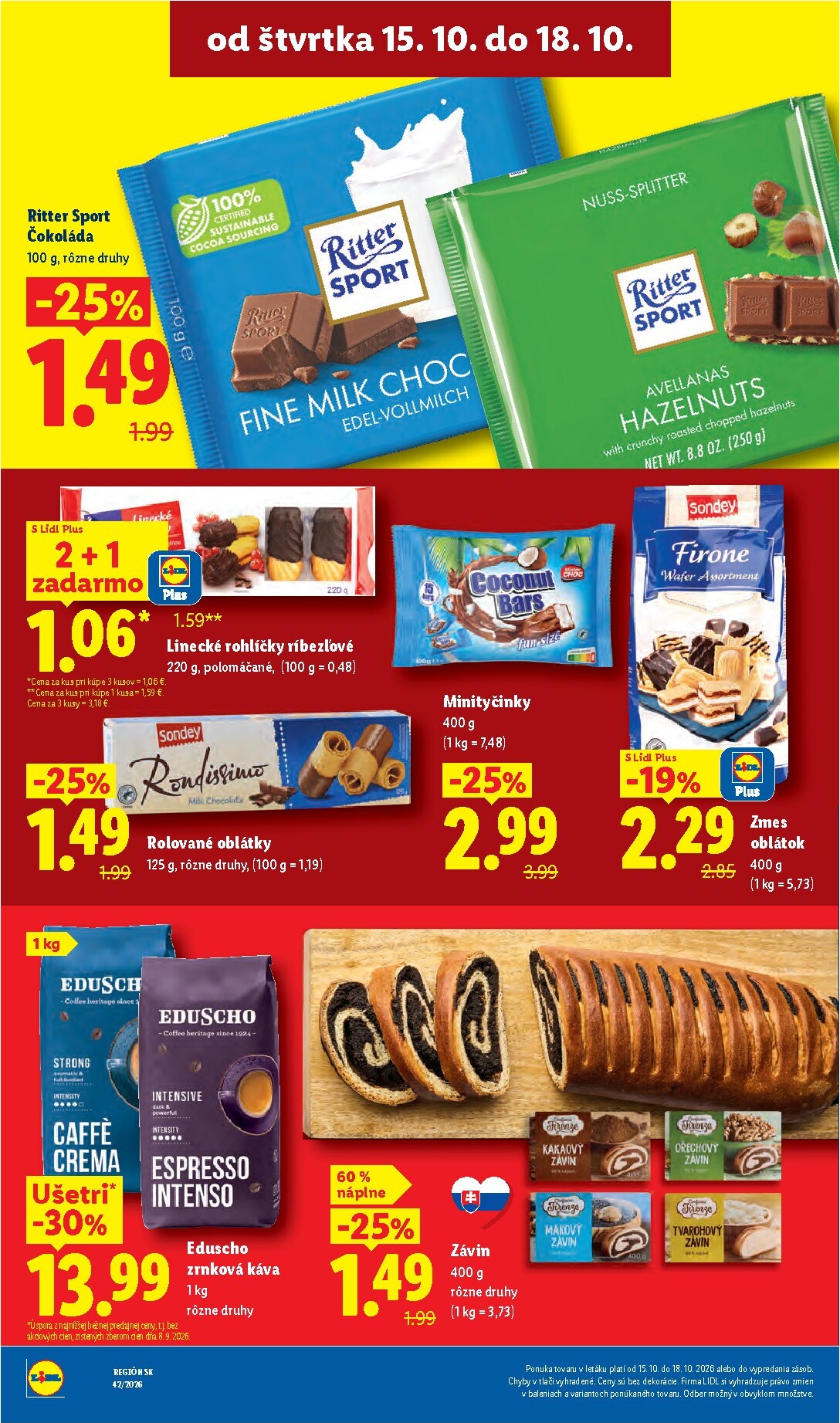 lidl - Nový Lidl leták od pondelka, 12.10.2026 do nedele, 18.10.2026 - page: 99