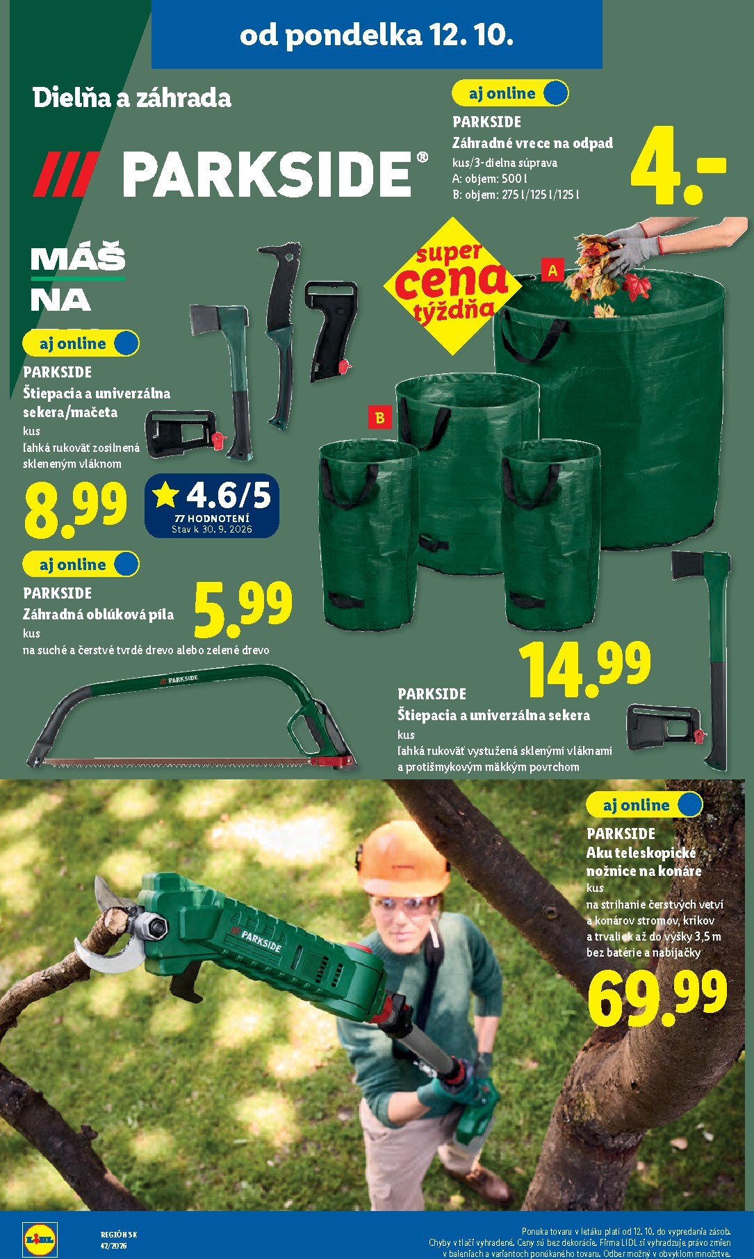 lidl - Nový Lidl leták od pondelka, 12.10.2026 do nedele, 18.10.2026 - page: 76