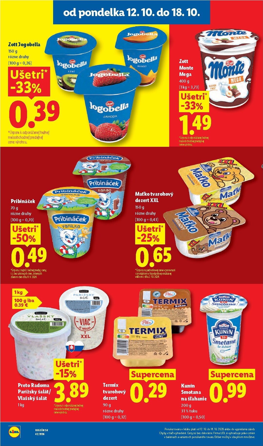 lidl - Nový Lidl leták od pondelka, 12.10.2026 do nedele, 18.10.2026 - page: 52