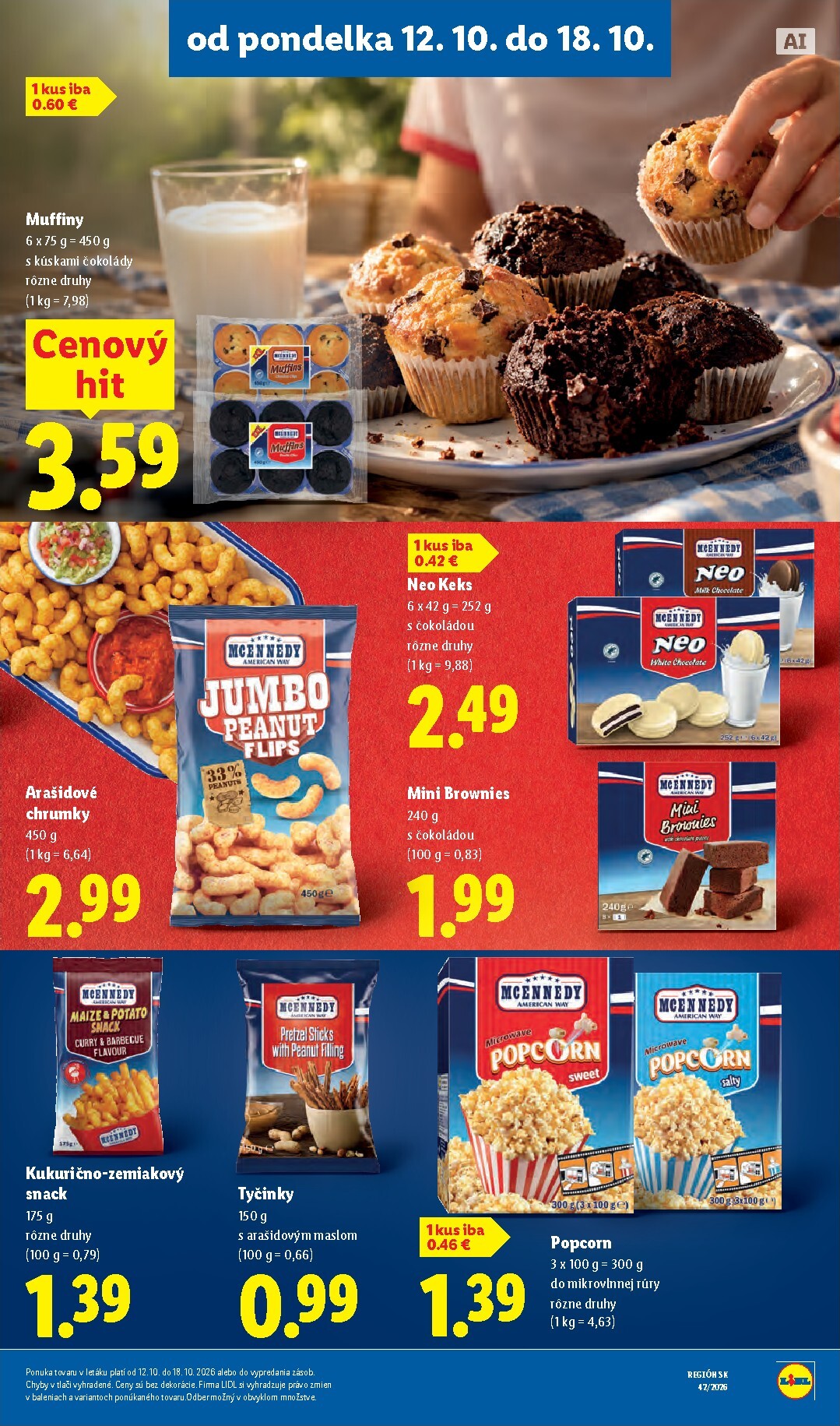 lidl - Nový Lidl leták od pondelka, 12.10.2026 do nedele, 18.10.2026 - page: 25
