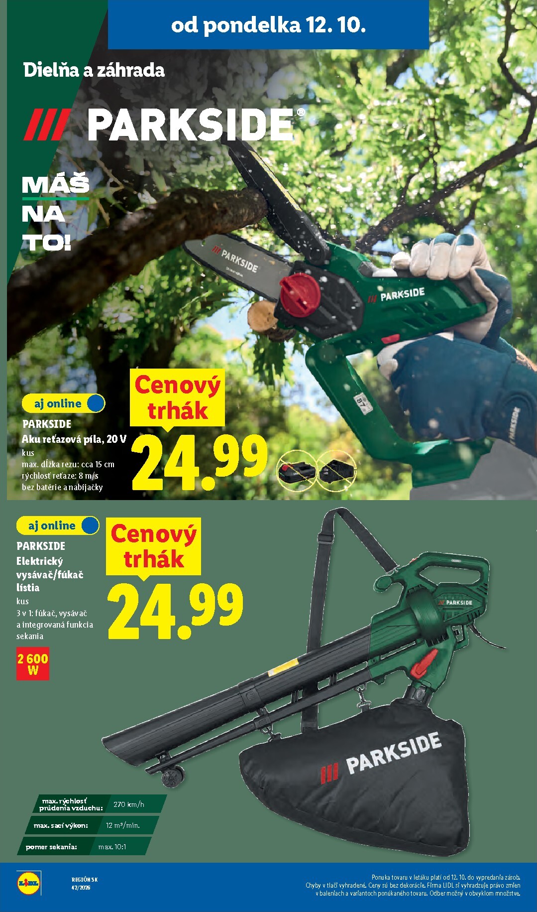 lidl - Nový Lidl leták od pondelka, 12.10.2026 do nedele, 18.10.2026 - page: 74