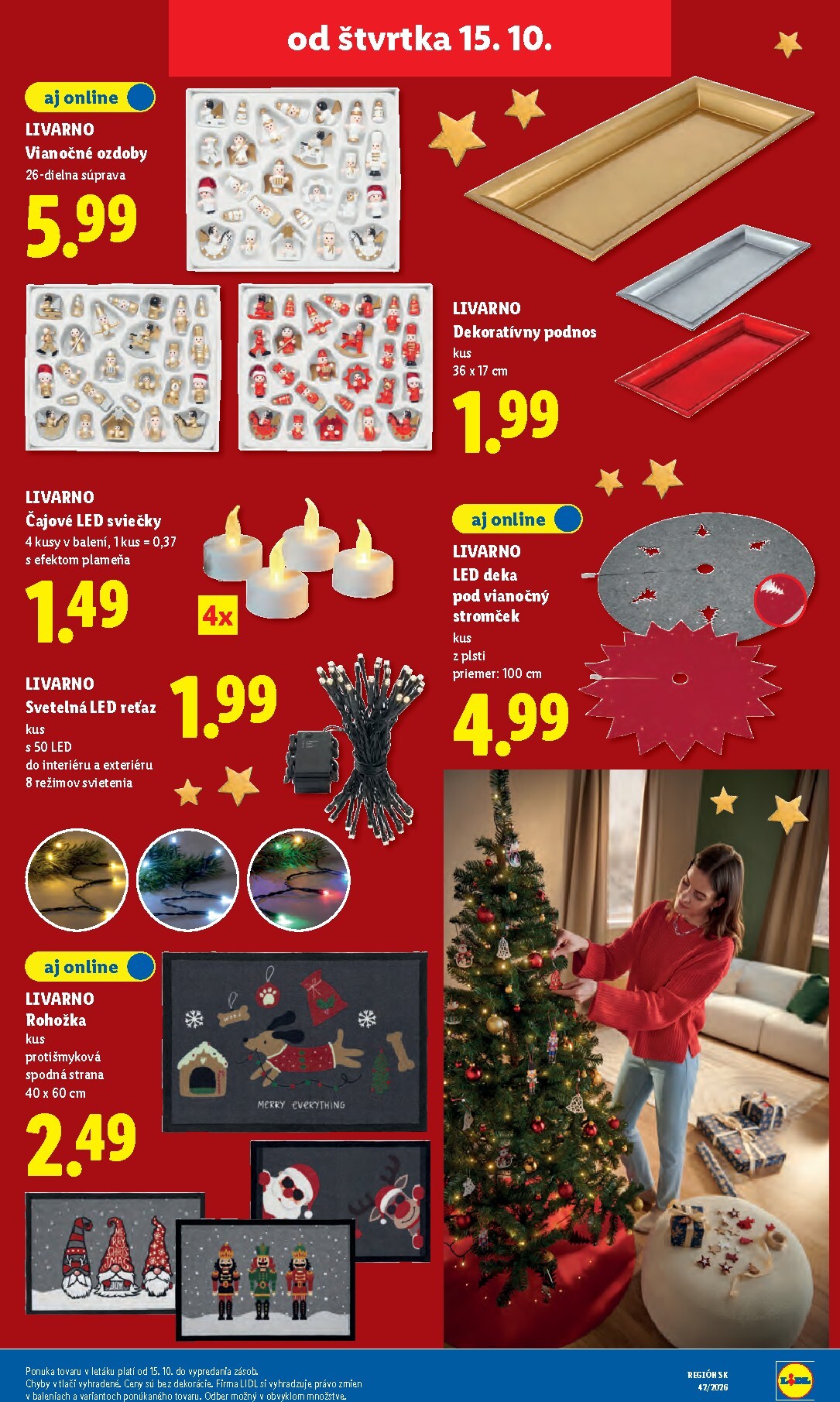 lidl - Aktuálny Lidl leták od pondelka, 12.10.2026 do nedele, 18.10.2026 - page: 122
