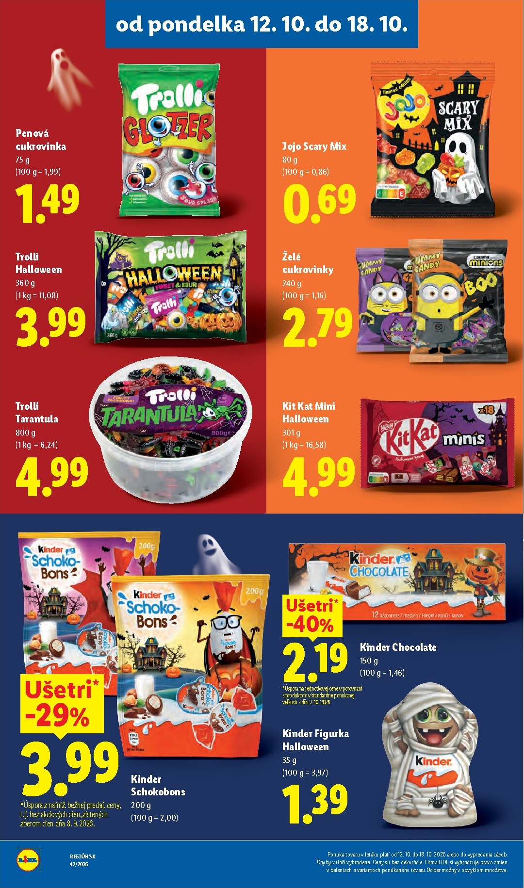 lidl - Aktuálny Lidl leták od pondelka, 12.10.2026 do nedele, 18.10.2026 - page: 40