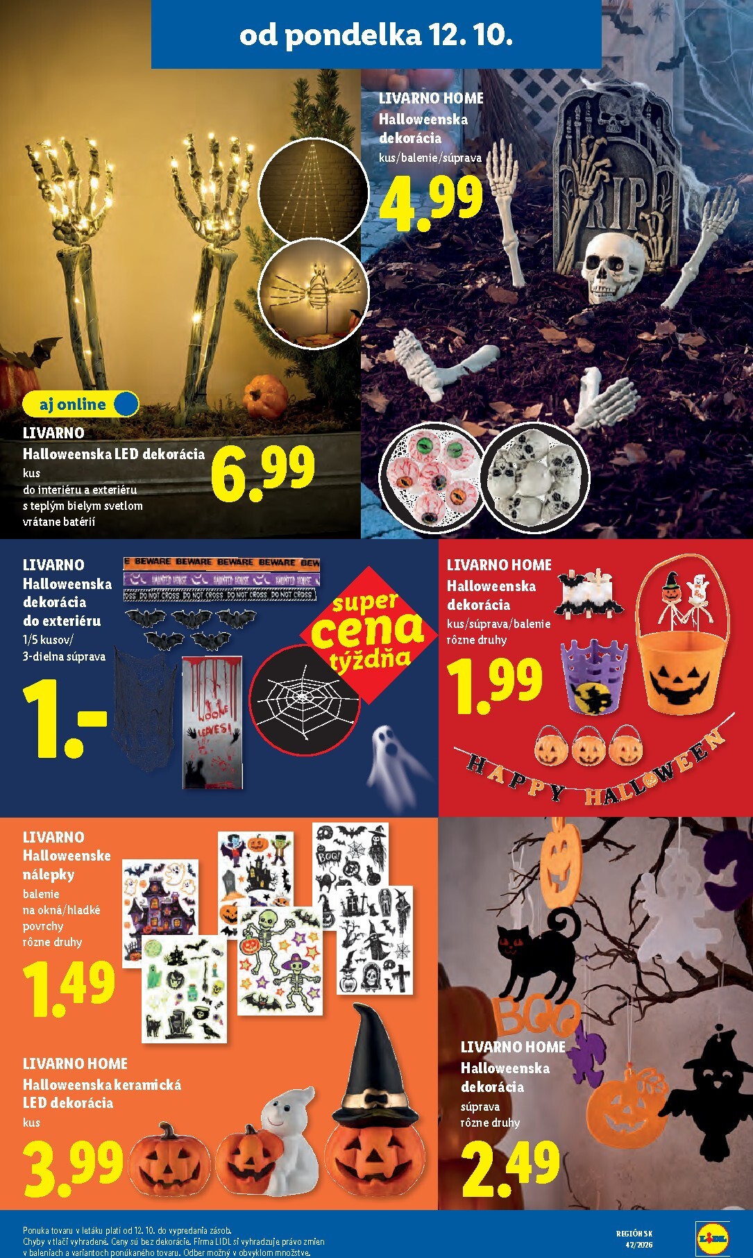 lidl - Aktuálny Lidl leták od pondelka, 12.10.2026 do nedele, 18.10.2026 - page: 48
