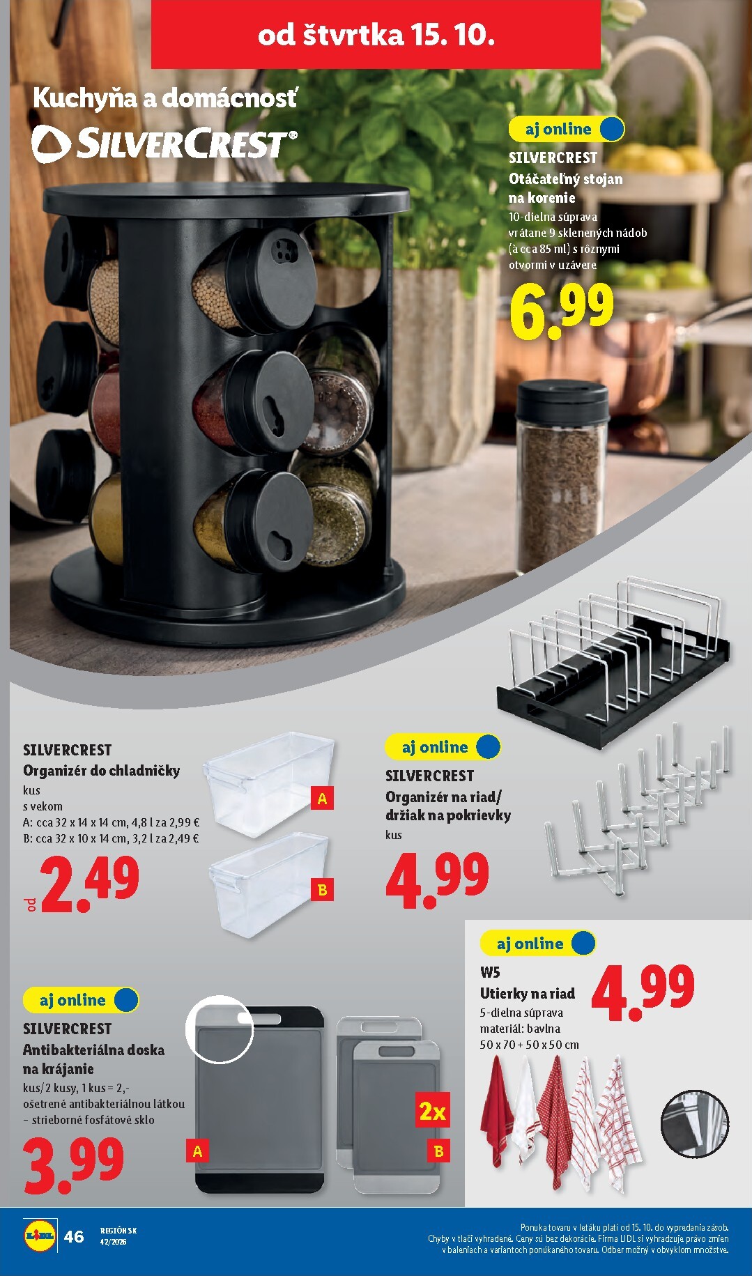 lidl - Aktuálny Lidl leták od pondelka, 12.10.2026 do nedele, 18.10.2026 - page: 118