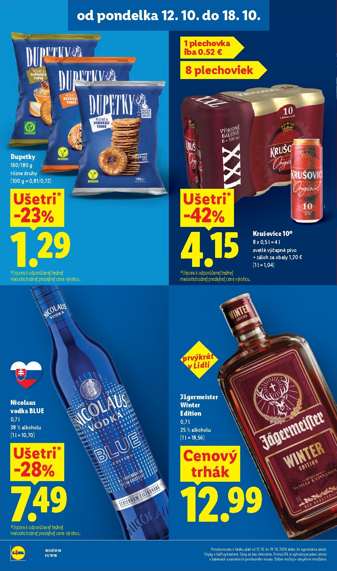 lidl - Aktuálny Lidl leták od pondelka, 12.10.2026 do nedele, 18.10.2026 - page: 20