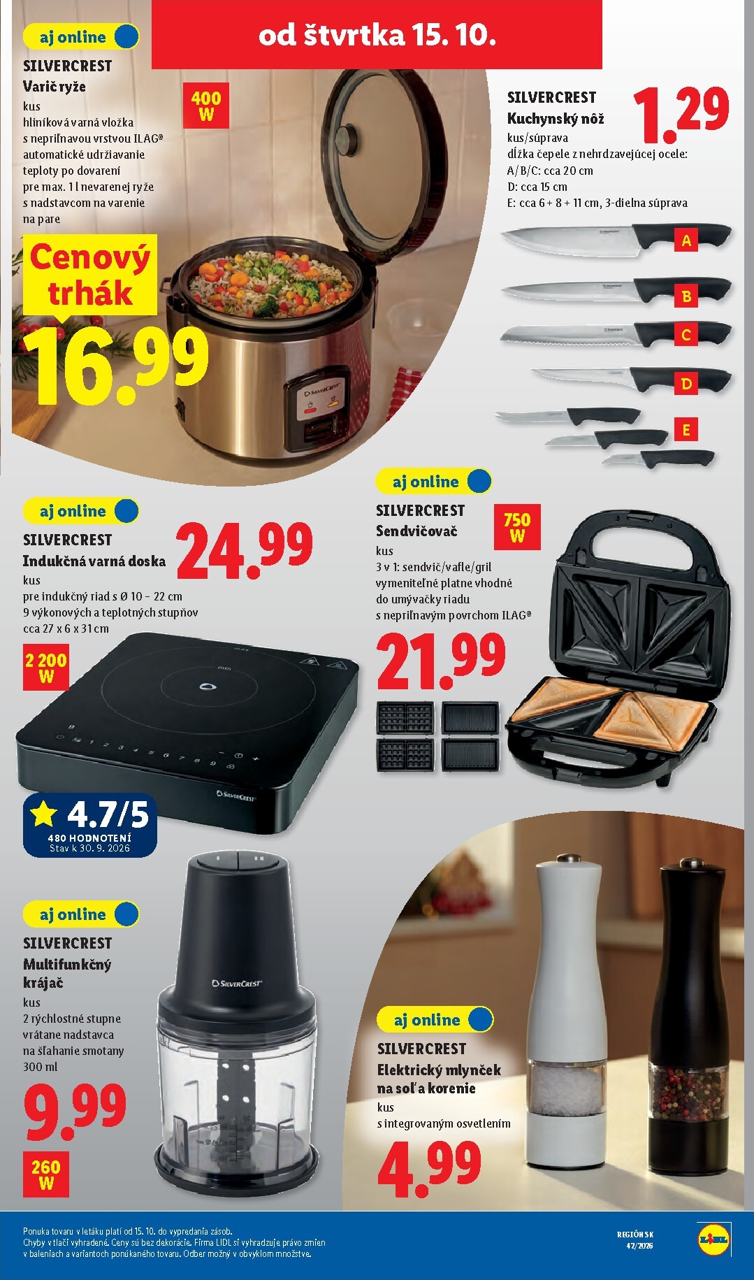 lidl - Aktuálny Lidl leták od pondelka, 12.10.2026 do nedele, 18.10.2026 - page: 117
