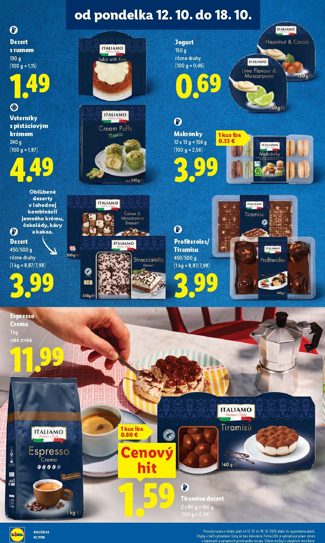 lidl - Aktuálny Lidl leták od pondelka, 12.10.2026 do nedele, 18.10.2026 - page: 34