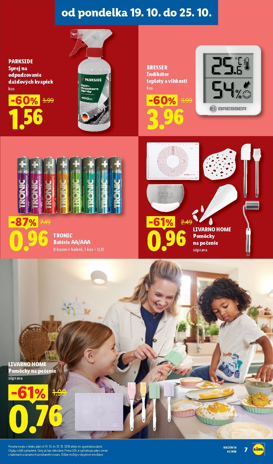 lidl - Nový Lidl - Ešte viac extra akcií leták od pondelka, 19.10.2026 do nedele, 25.10.2026 - page: 7