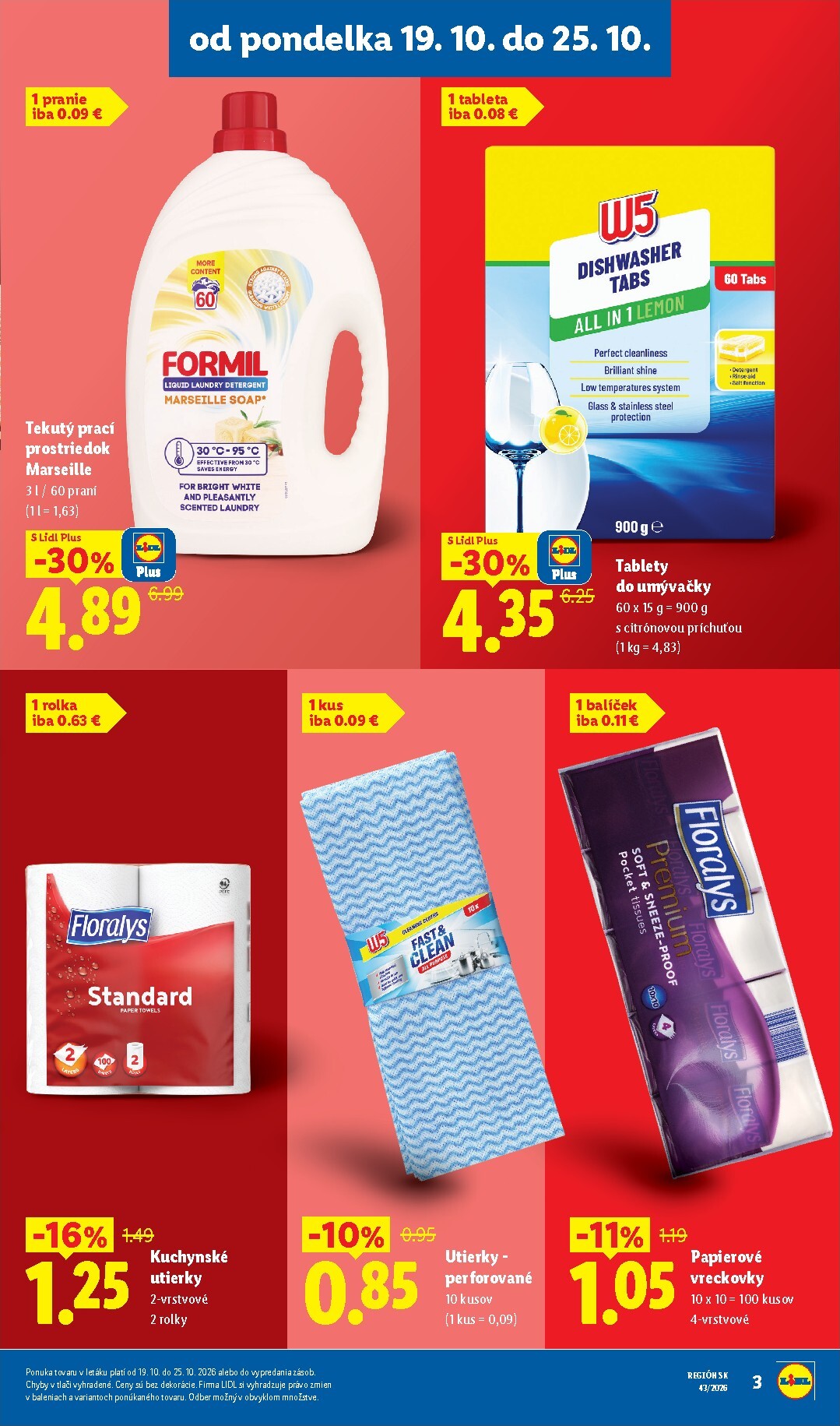 lidl - Nový Lidl - Ešte viac extra akcií leták od pondelka, 19.10.2026 do nedele, 25.10.2026 - page: 3